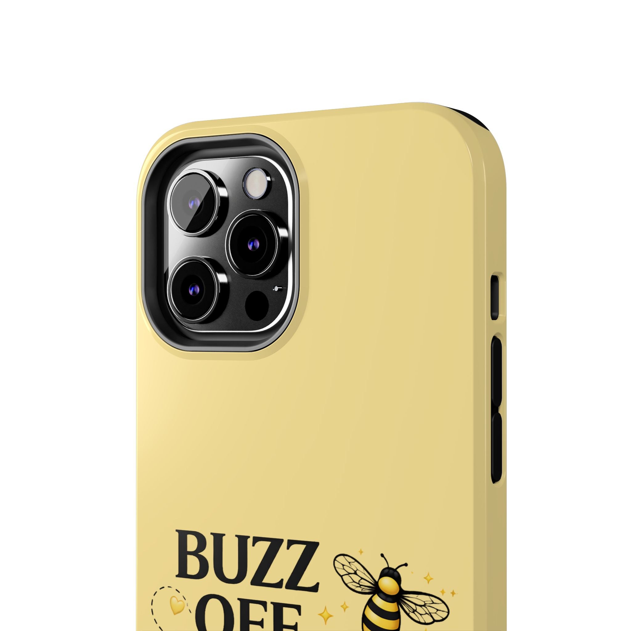 Buzz Off Bee Happy Always Phone Case - Creations by Chris and Carlos