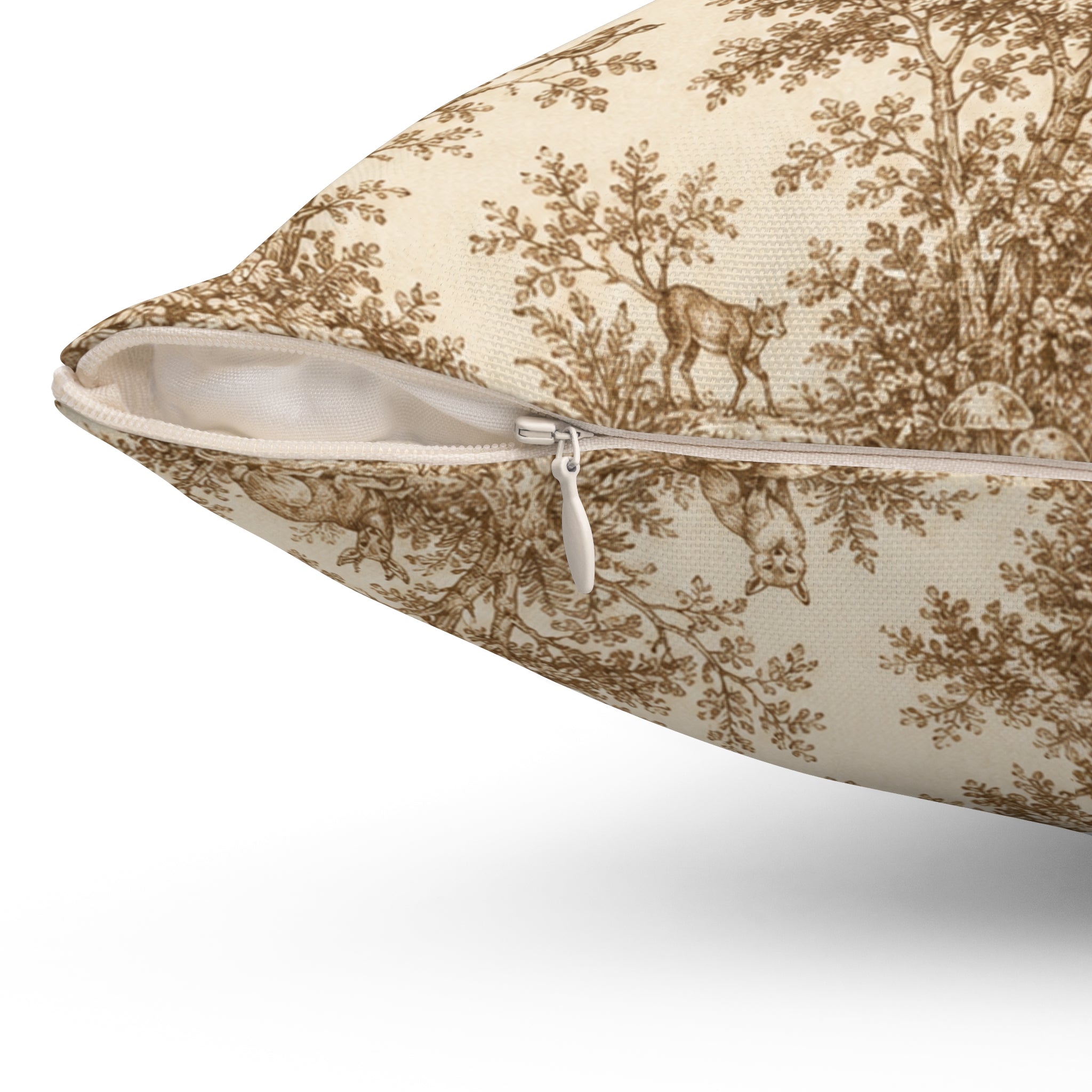 Old Soul Harvest™ Woodland Toile Throw Pillow - Throw Pillow from Old Soul Harvest Woodland Trail
