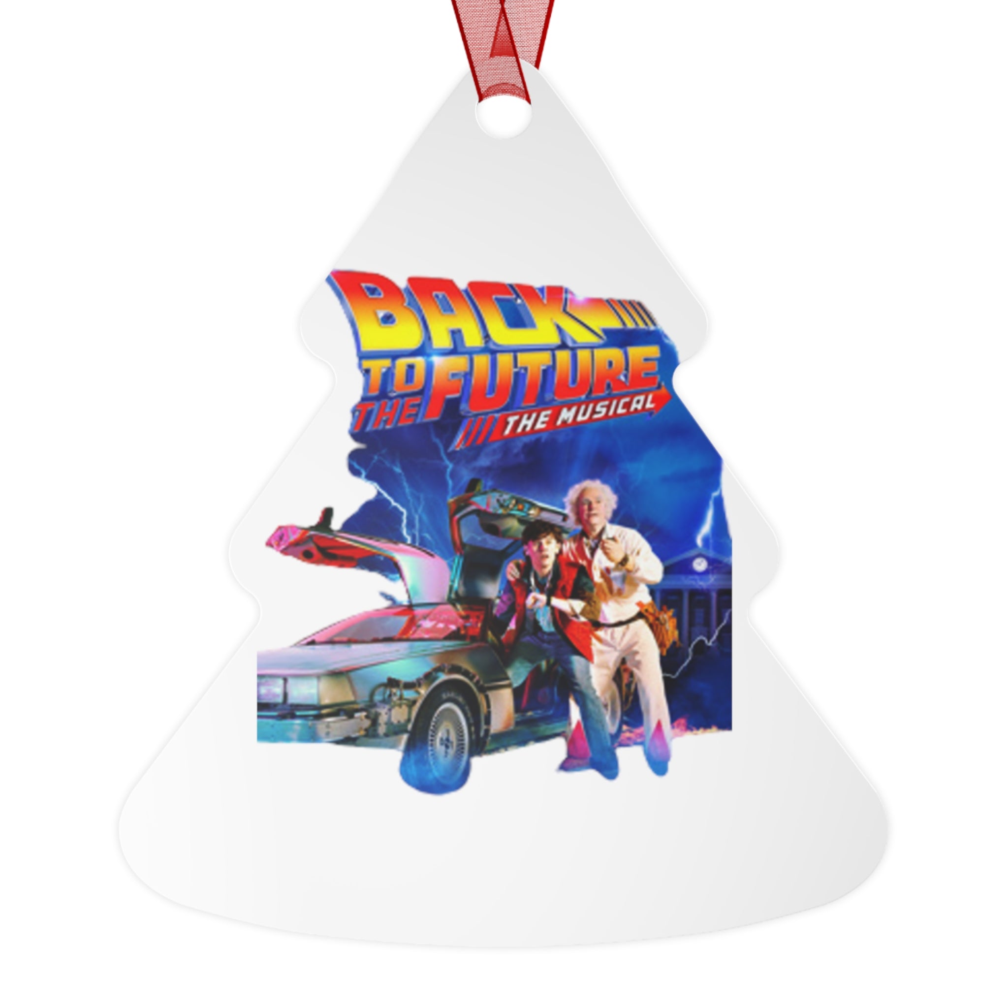 Back to the Future- Metal Ornaments - Creations by Chris and Carlos