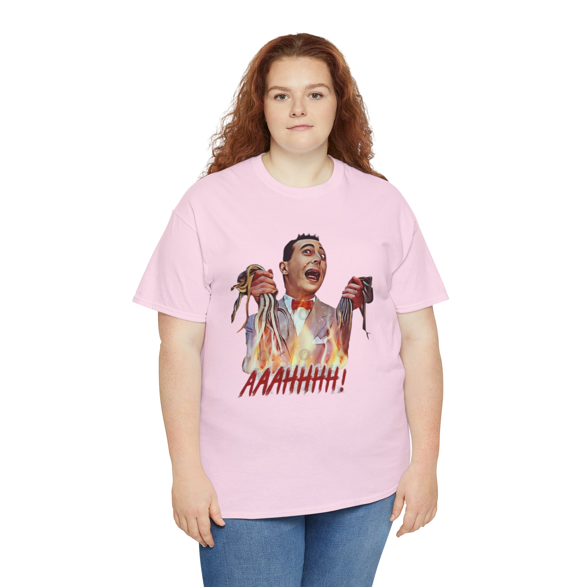 Pee Wee Herman-  Unisex Heavy Cotton T-Shirt - Creations by Chris and Carlos