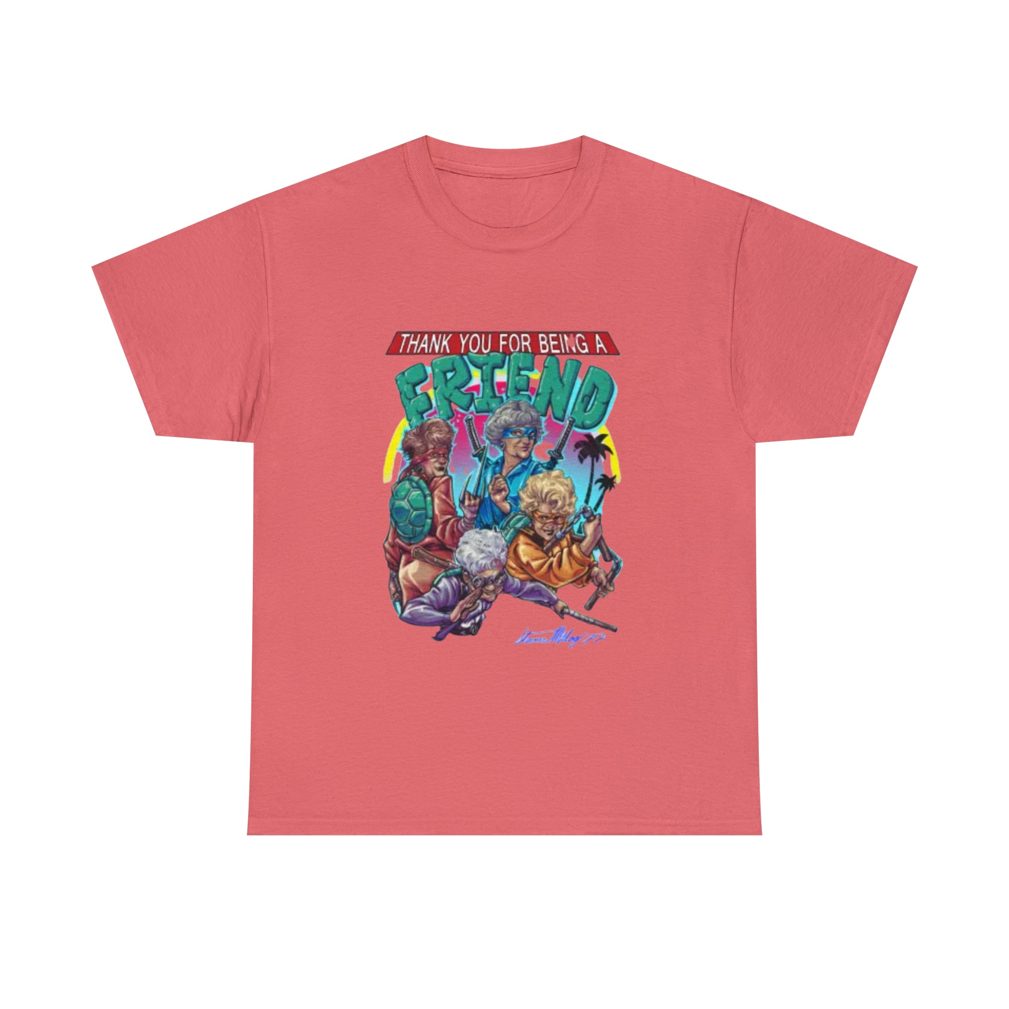 The T-Shirtnage Mutant Ninja Turtles- Unisex Heavy Cotton T-Shirt - Creations by Chris and Carlos