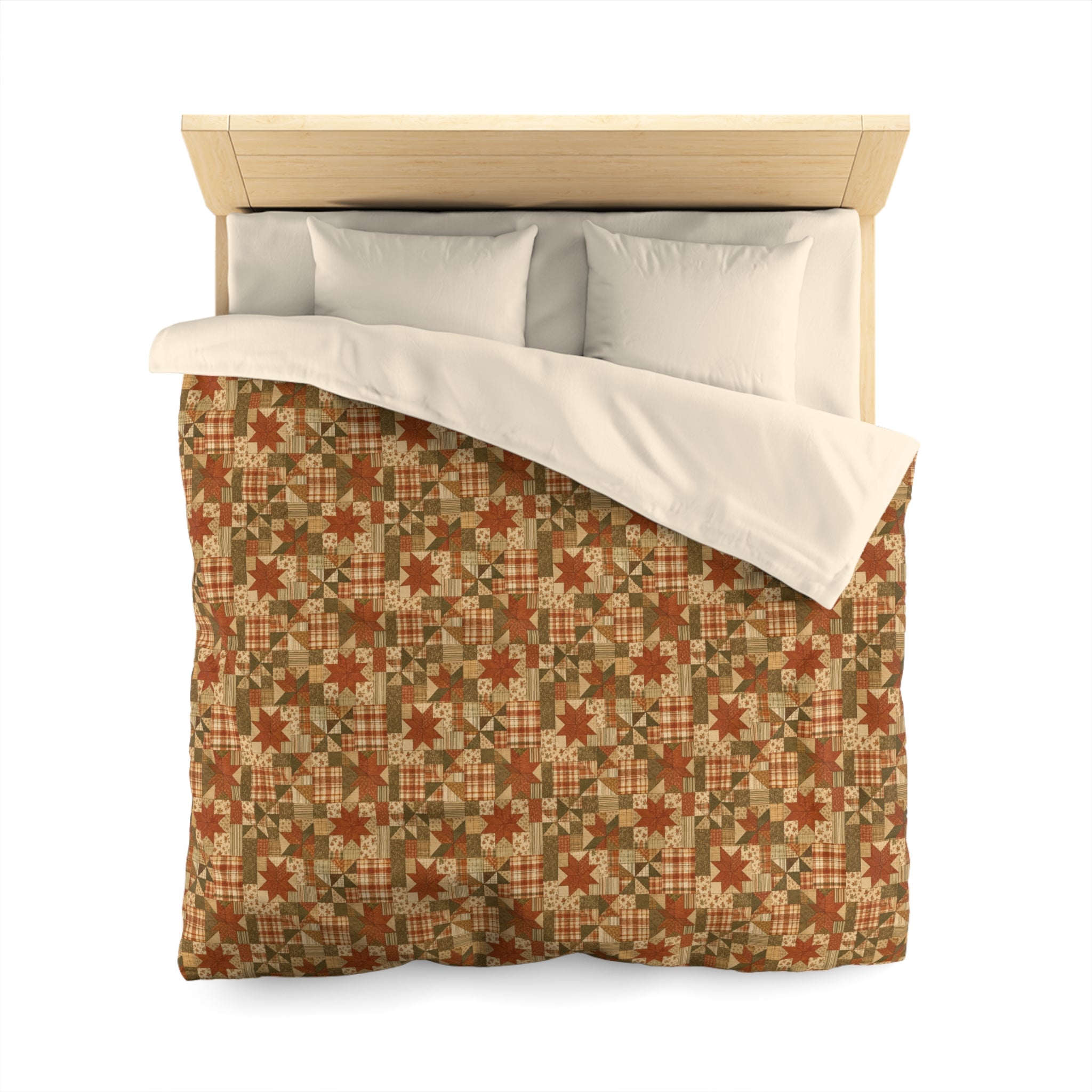 Old Soul Harvest™ Vintage Quilt Blocks Duvet Cover - Duvet Cover from Old Soul Harvest Bedding