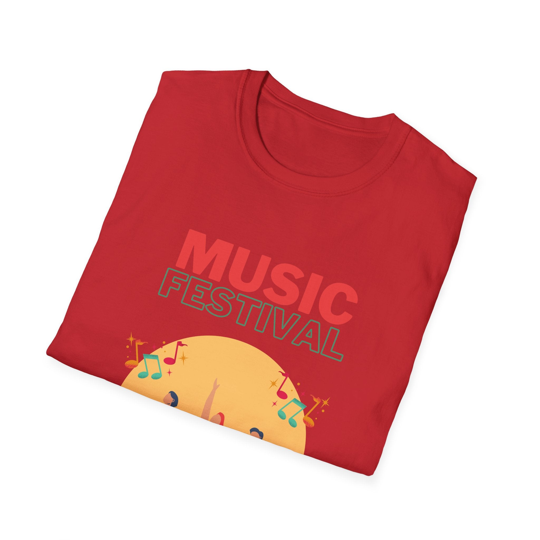 Music Festival T-Shirt — Live Band Concert Graphic Tee - Creations by Chris and Carlos