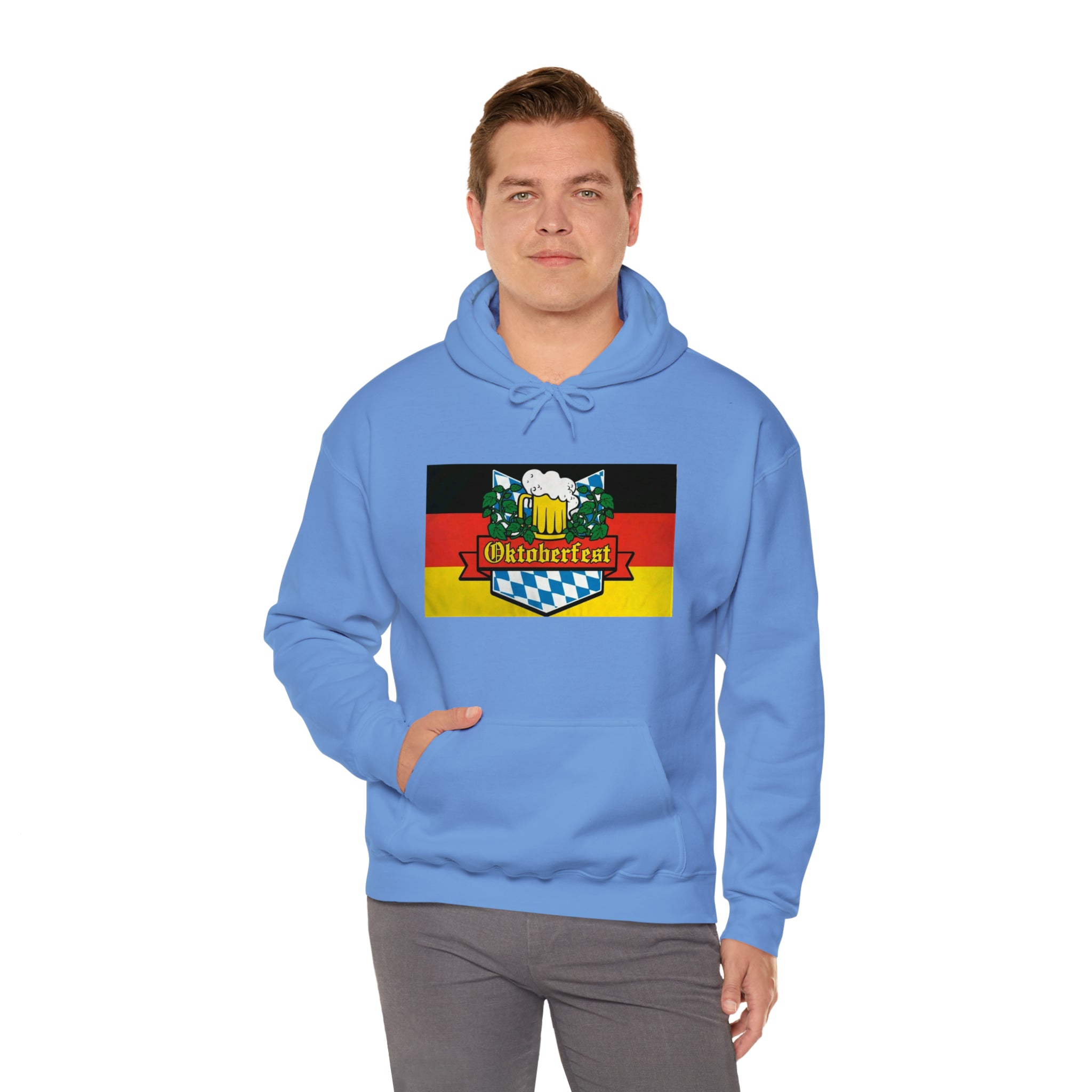 Oktoberfest-- Unisex Heavy Blend™ Hooded Sweatshirt - Creations by Chris and Carlos