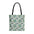 Sol y Alegría (Sun and Joy) Collection- Cactus Succulent Pattern Microfiber Blanket Soft Velveteen Throw for Home & Garden Lovers Floral Folk Art Tote Bag — Teal & Mustard All-Over Print - Creations by Chris and Carlos