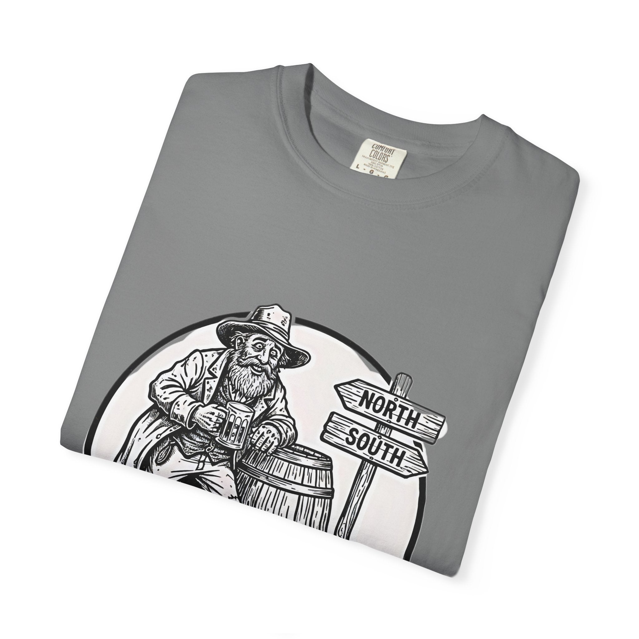 Drunk as Cooter Brown T-Shirt — Vintage Country Barrel Graphic Tee - Creations by Chris and Carlos