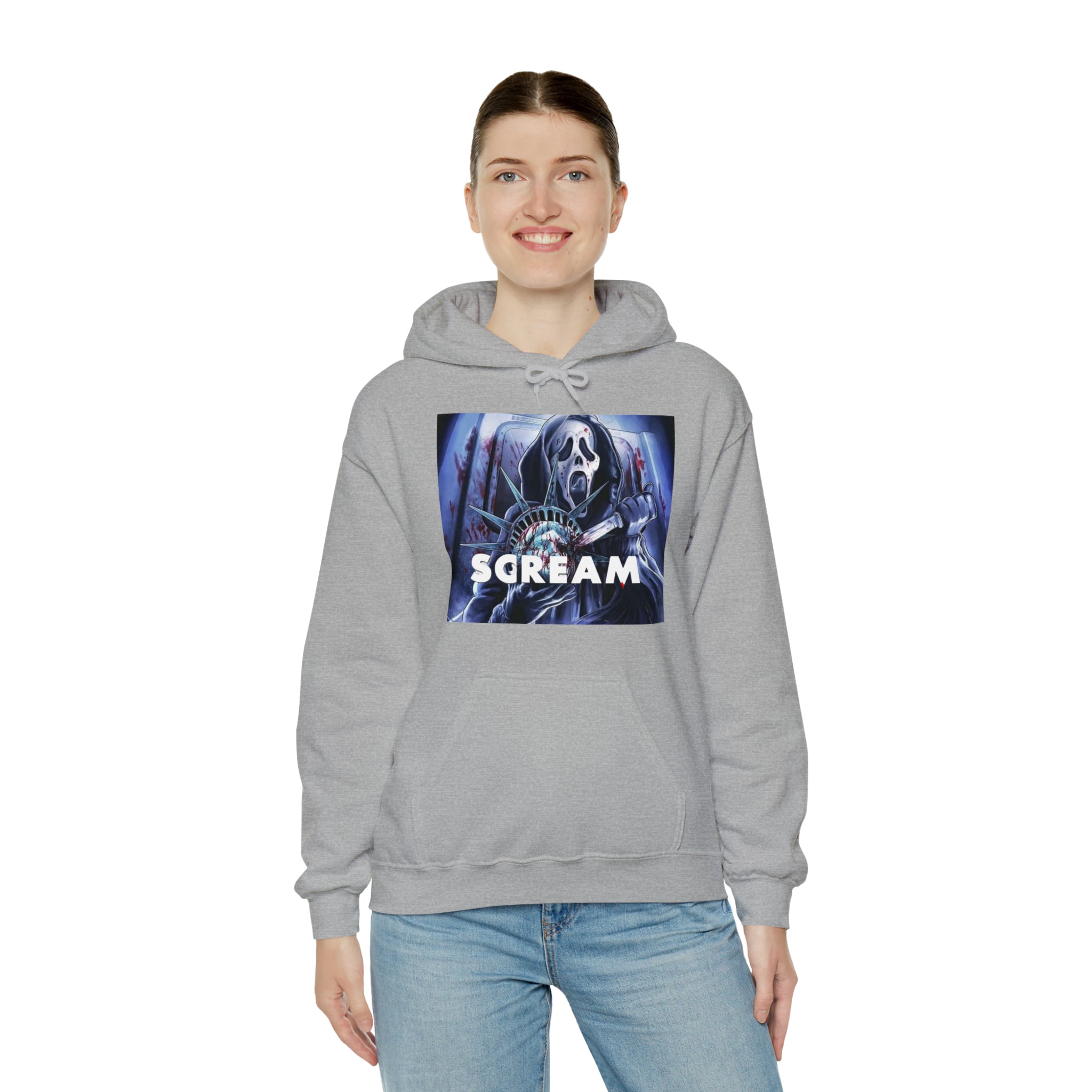 Scream- Unisex Heavy Blend™ Hooded Sweatshirt - Creations by Chris and Carlos