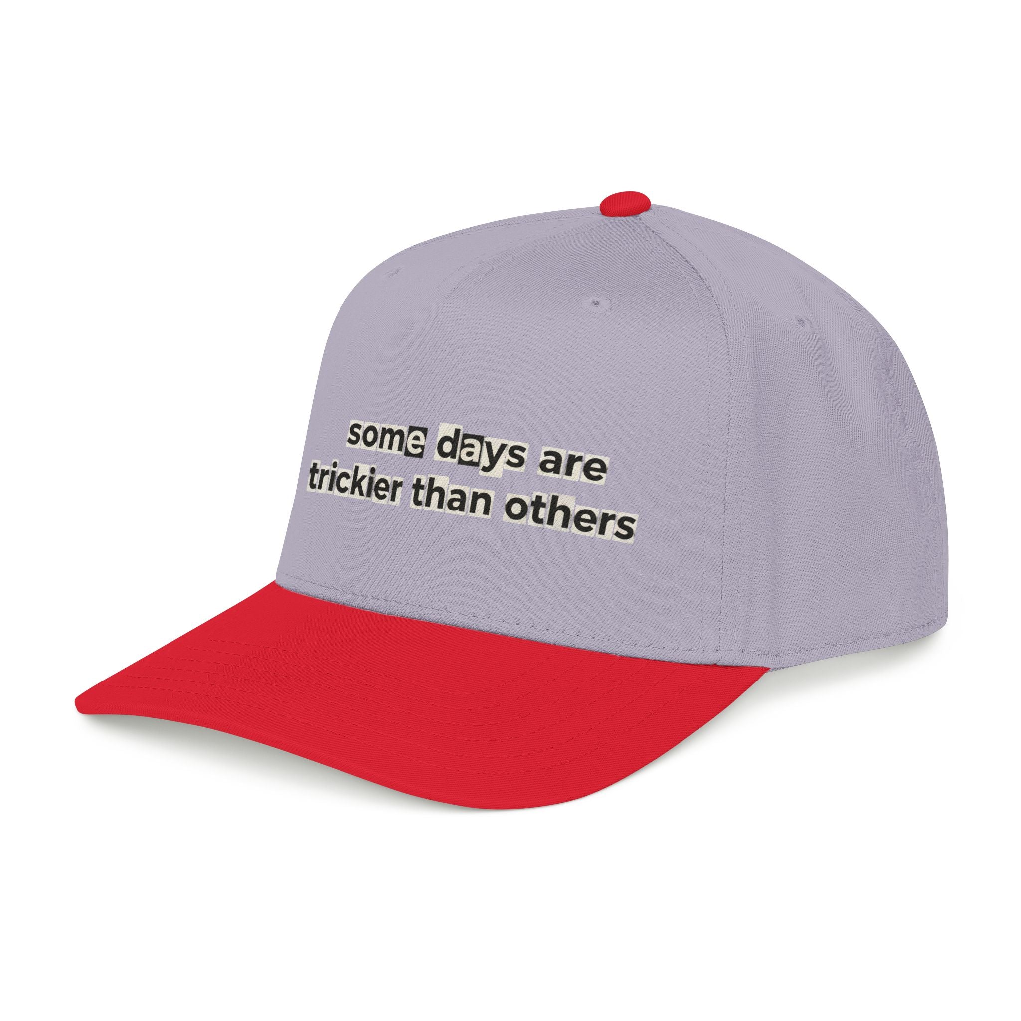 Baseball Cap — "Some Days Are Trickier Than Others" Patch - Creations by Chris and Carlos