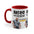 On Patrol Live Dont Mess Garo Brown- Accent Mugs