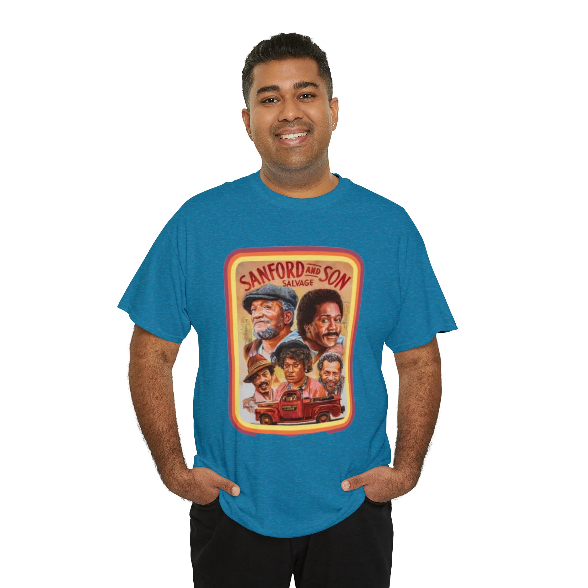 Sandford and Son 70's TV Show- Unisex Heavy Cotton T-Shirt - Creations by Chris and Carlos