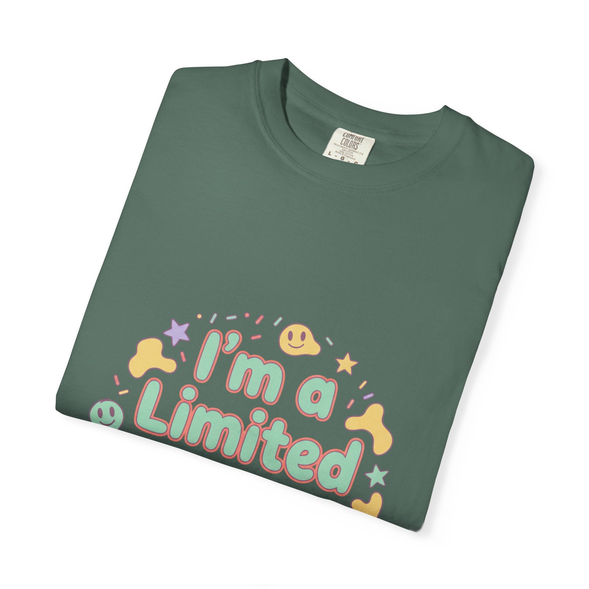 T-Shirt — "I'm a Limited Edition" Funny Retro Graphic Tee - Creations by Chris and Carlos