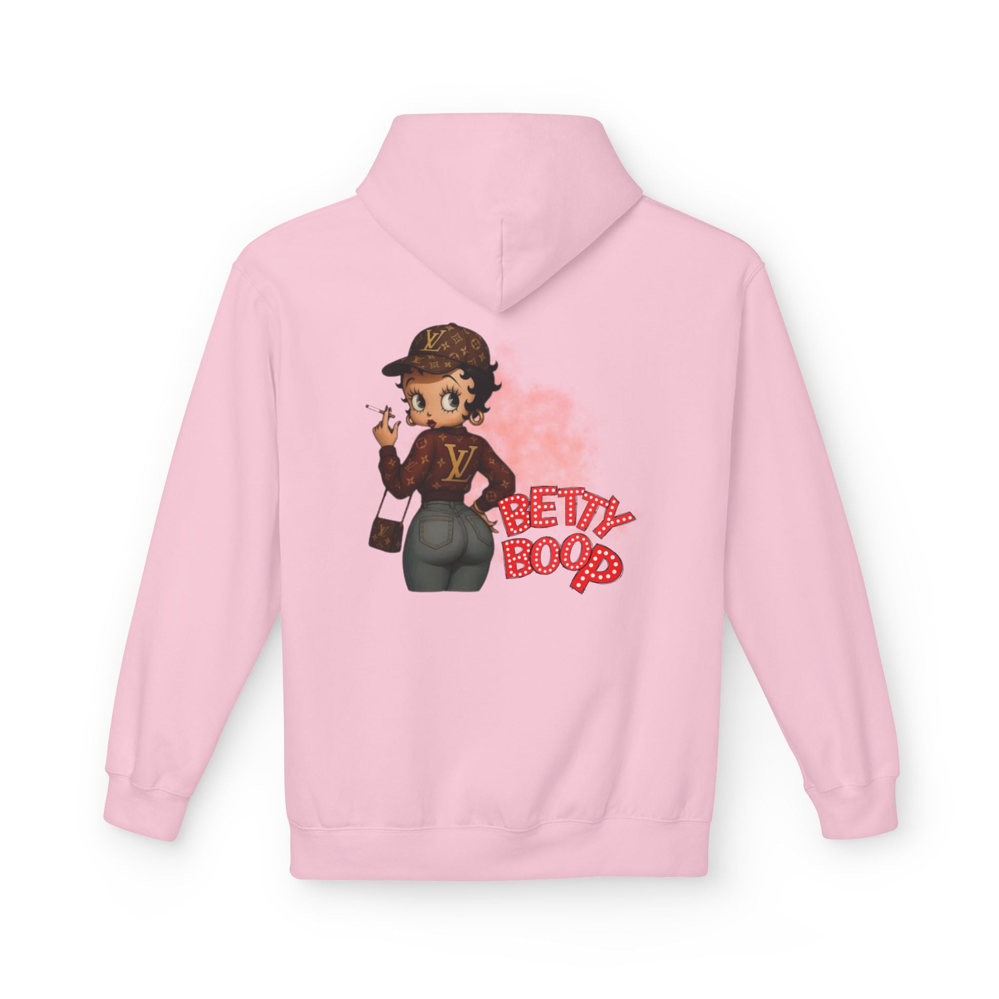 Betty Boop Designer Logo Hoodie — Retro Cartoon Graphic Pullover - Creations by Chris and Carlos