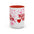 Live Kelly & Mark Heart Accent Coffee Mug — Pink Valentine Love Gift (11/15oz)