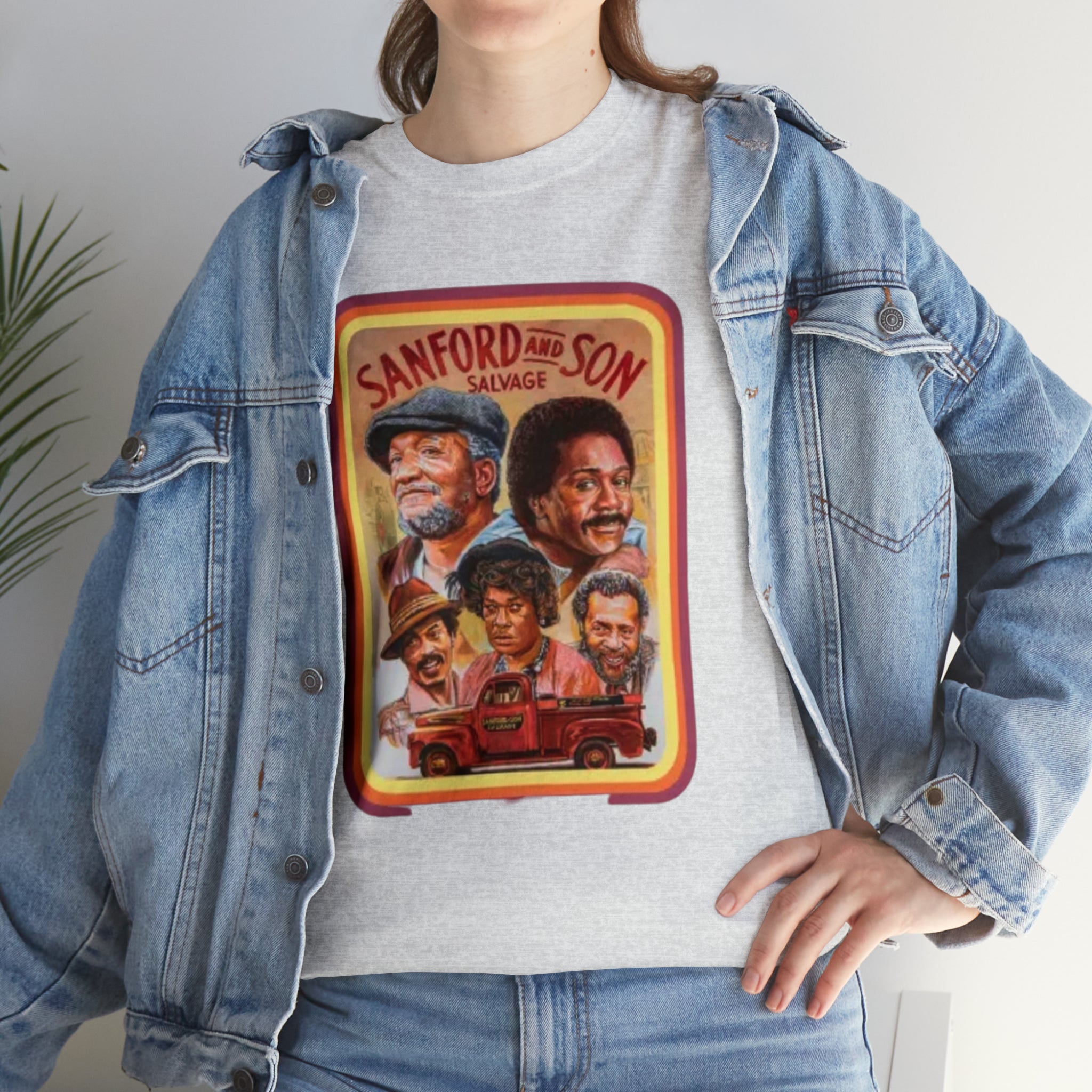 Sandford and Son 70's TV Show- Unisex Heavy Cotton T-Shirt - Creations by Chris and Carlos