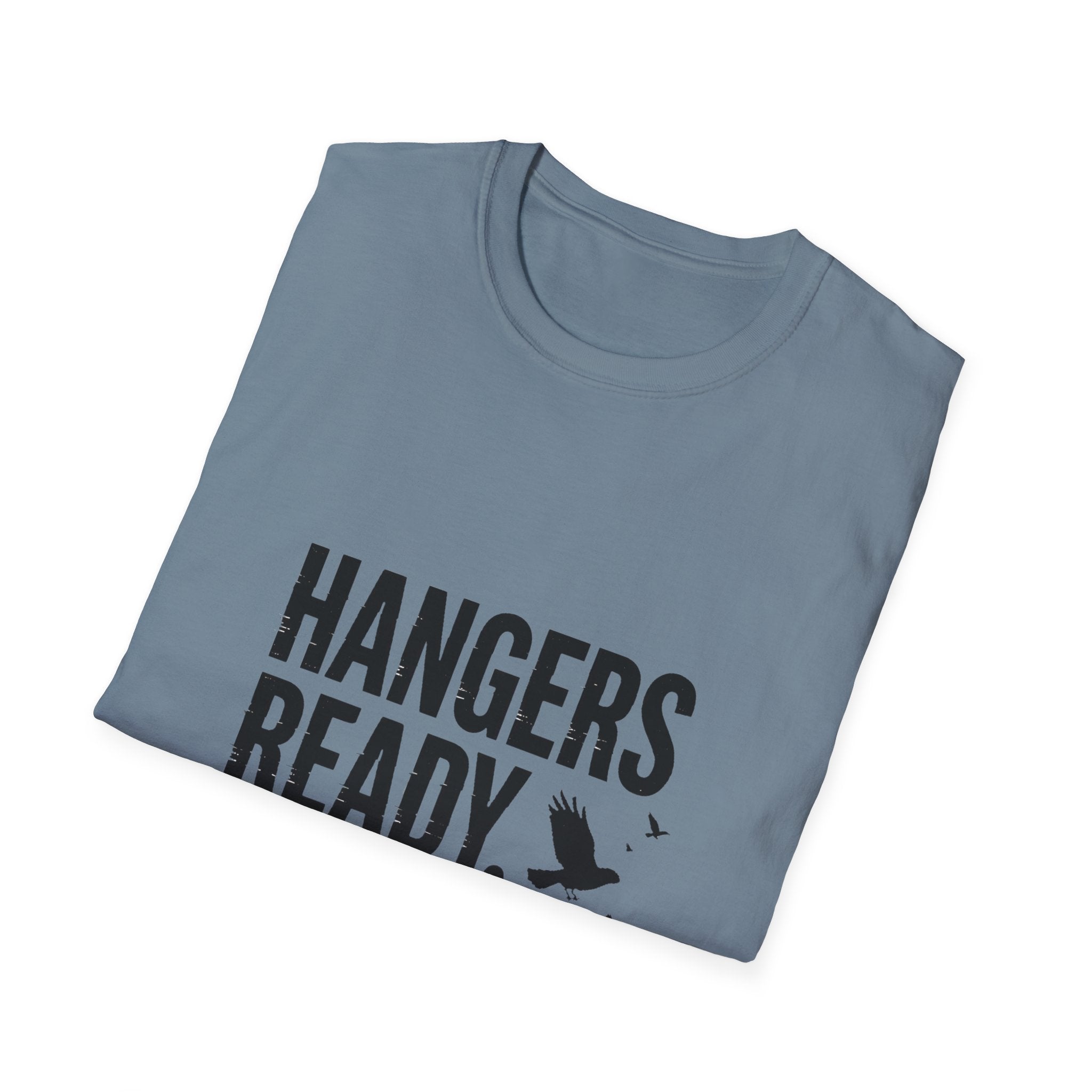 Hangers Ready T-Shirt – Casual Graphic Tee for Birdwatchers & Outdoor Fans - Creations by Chris and Carlos