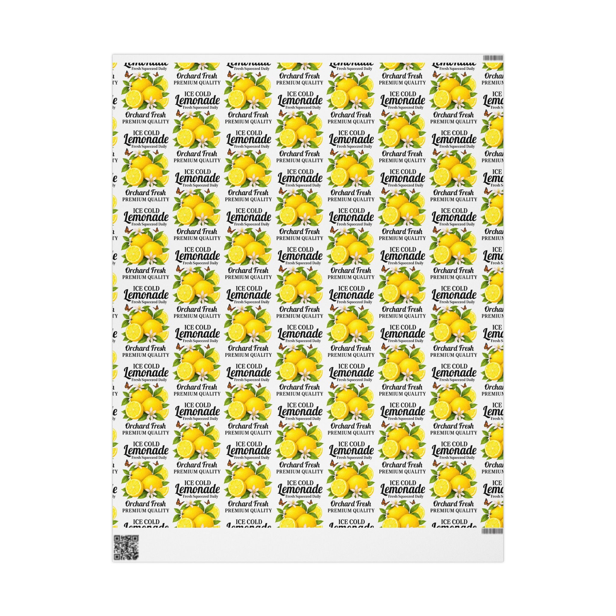 Lemonade Gift Wrap — Citrus Lemon Wrapping Paper Roll - Creations by Chris and Carlos