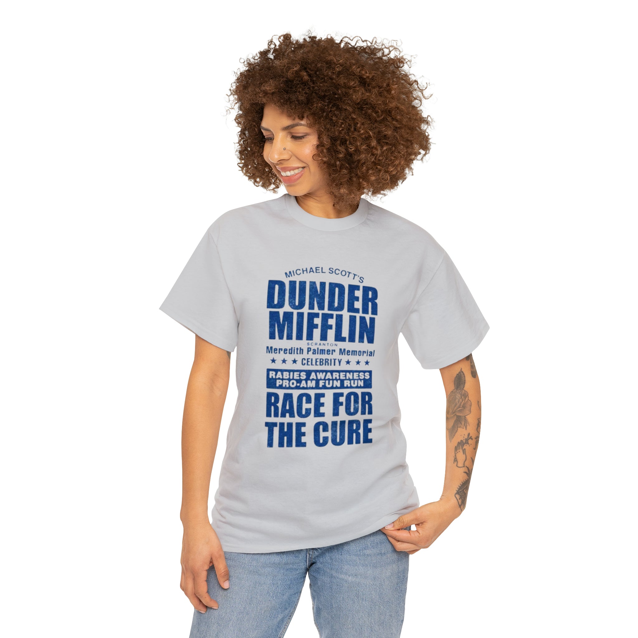 Race for the Cure- Unisex Heavy Cotton T-Shirt - Creations by Chris and Carlos