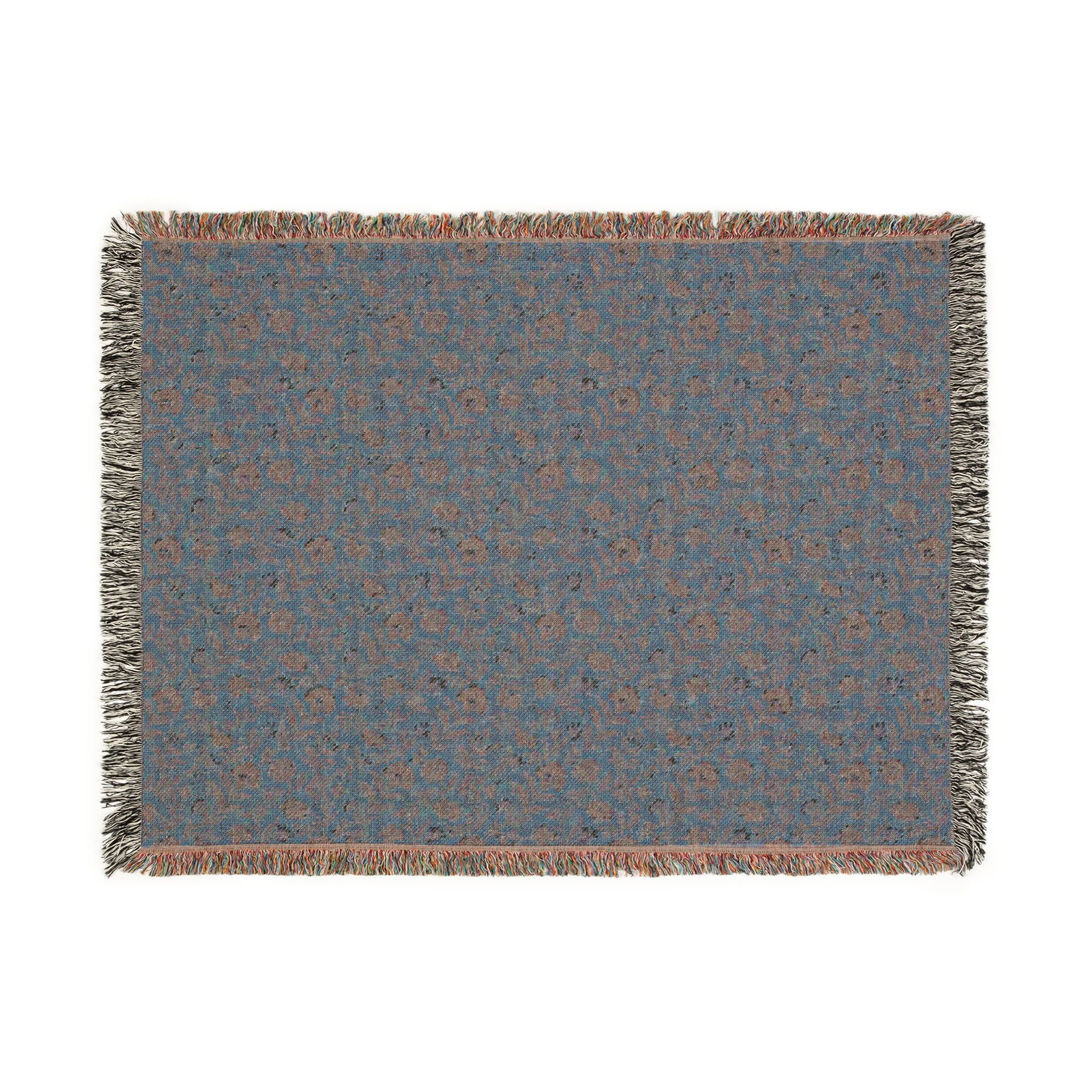 Plumstead Manor Patterned Woven Blanket — Reversible Geometric Throw for Cozy Home Decor - Creations by Chris and Carlos