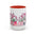 Mama Floral Coffee Mug — Cute Pink Hello Kitty Style Mother's Day Gift (11/15oz)