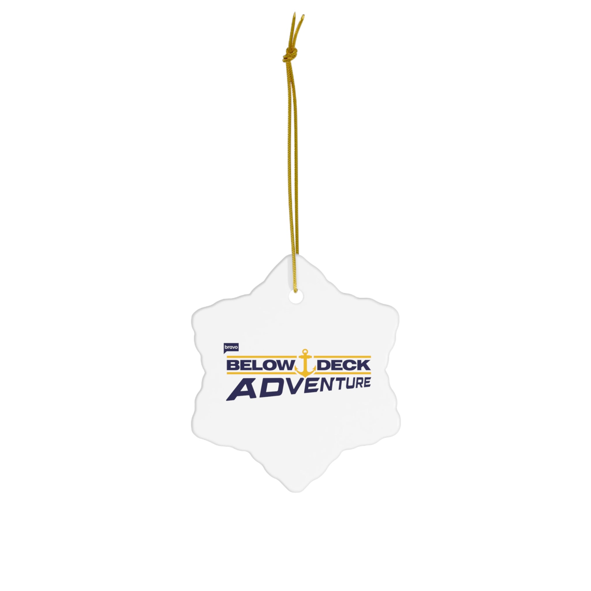 Below Deck Adventure- Ceramic Ornament, 4 Shapes - Creations by Chris and Carlos