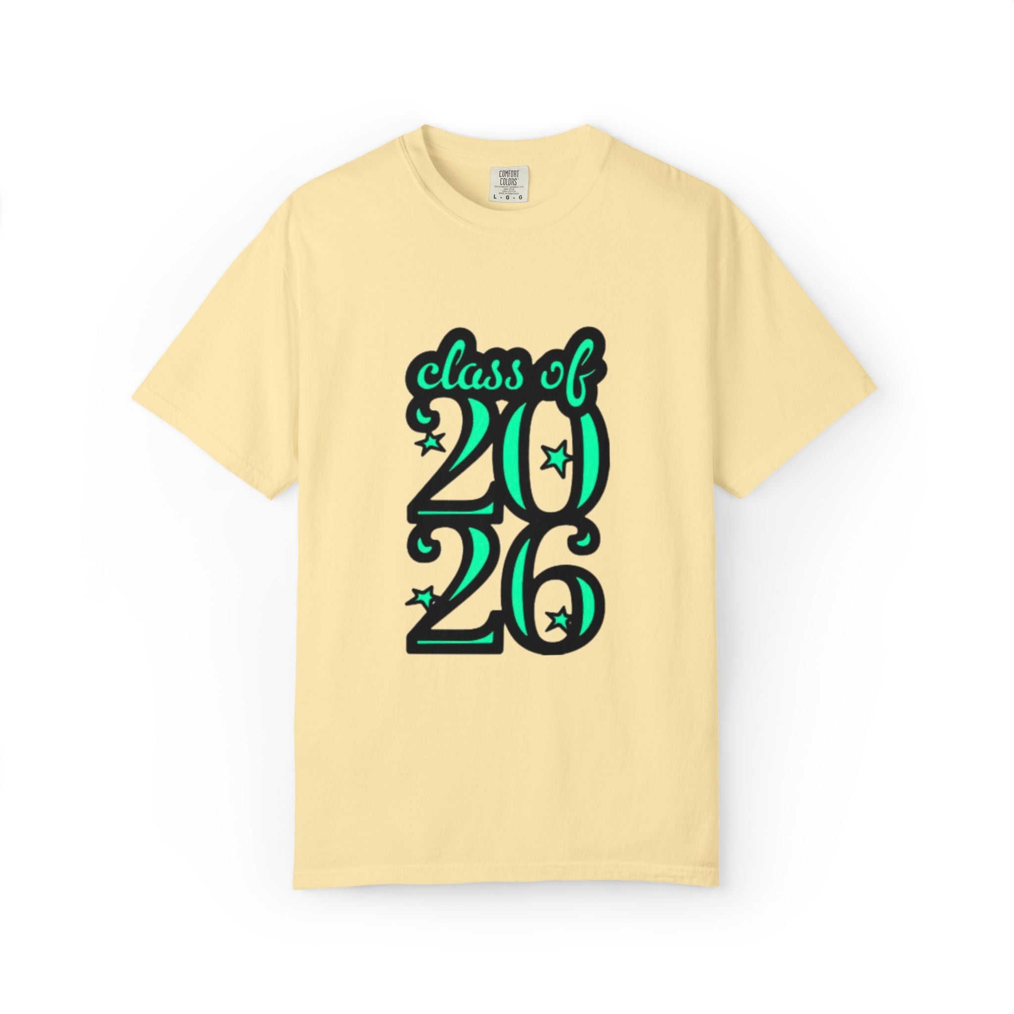 Class of 2026 Graduation Green T-Shirt - Creations by Chris and Carlos