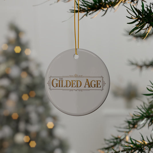 Gilded Age Decorative Ceramic Ornament - Creations by Chris and Carlos