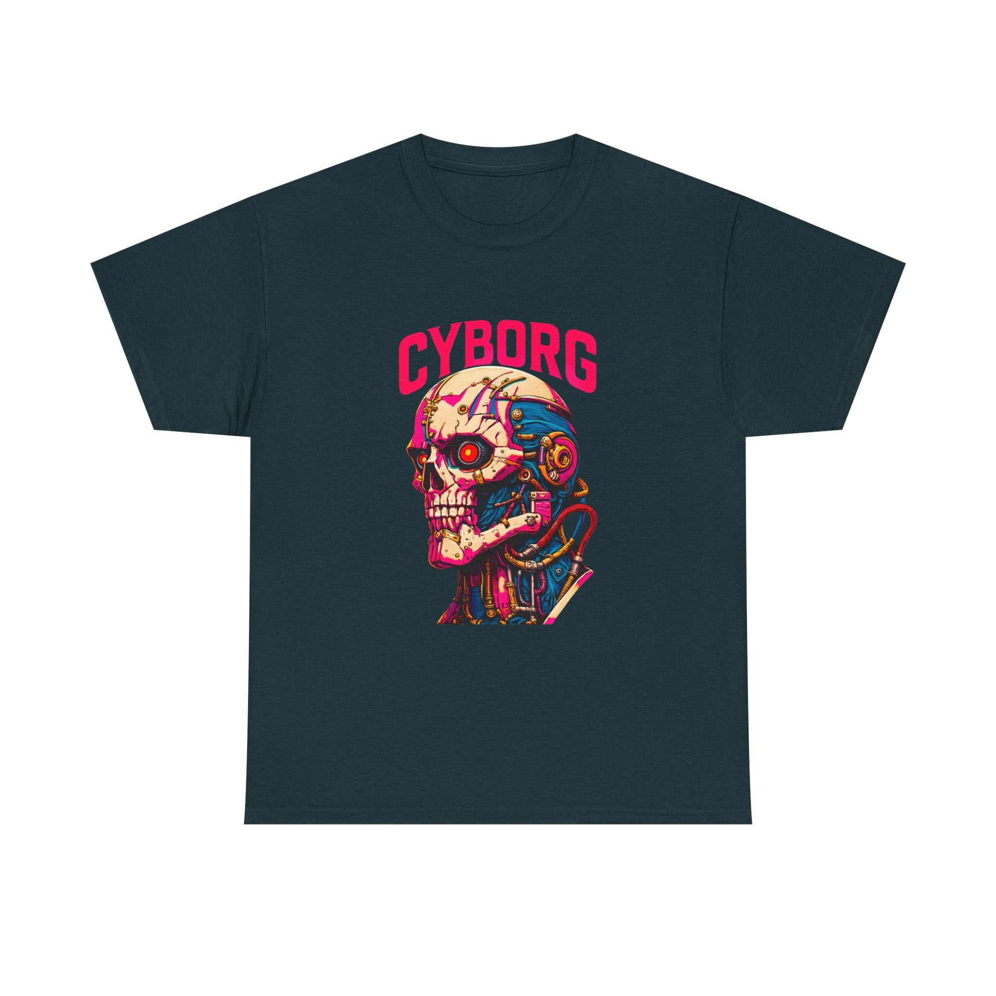 Cyborg Unisex Heavy Cotton Tee - Creations by Chris and Carlos