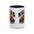 New York Knicks Accent Coffee Mug — Madison Square Garden Basketball Logo (11/15oz)