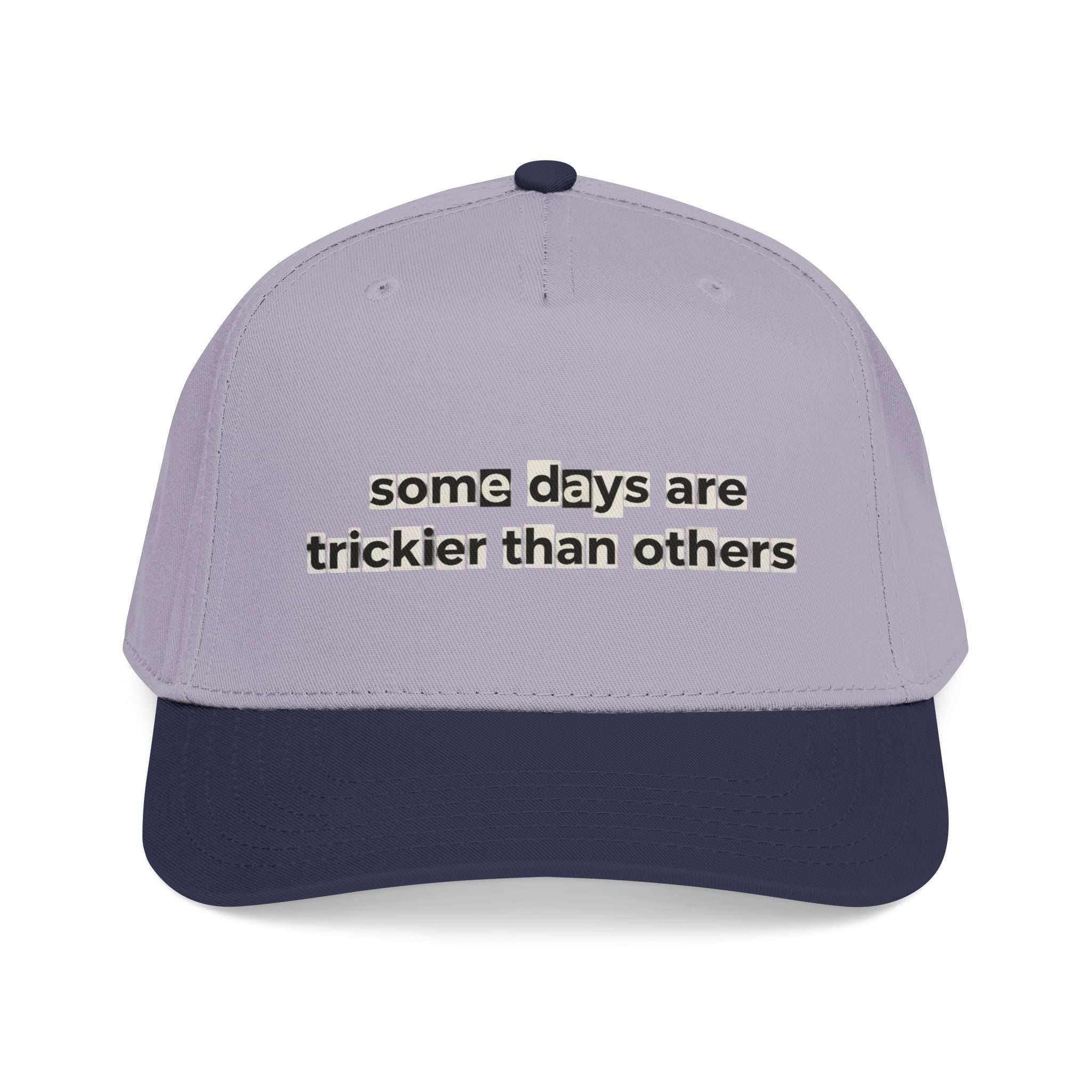 Baseball Cap — "Some Days Are Trickier Than Others" Patch - Creations by Chris and Carlos
