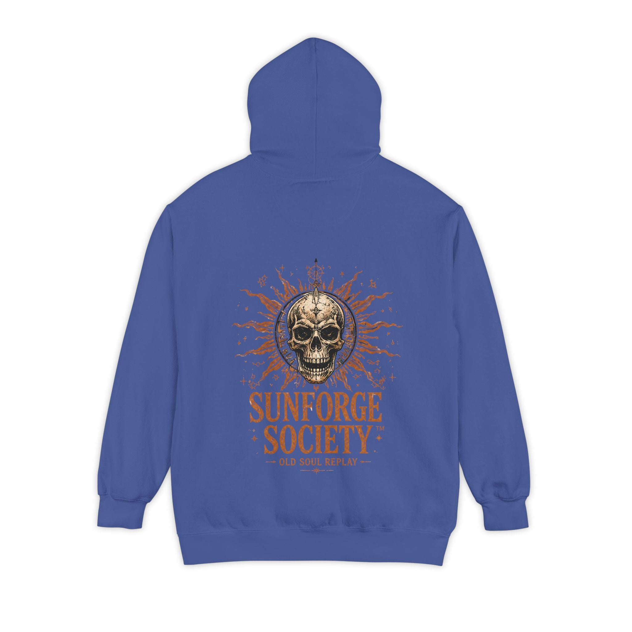Sun Forge Steampunk Garment-Dyed Hoodie - Creations by Chris and Carlos