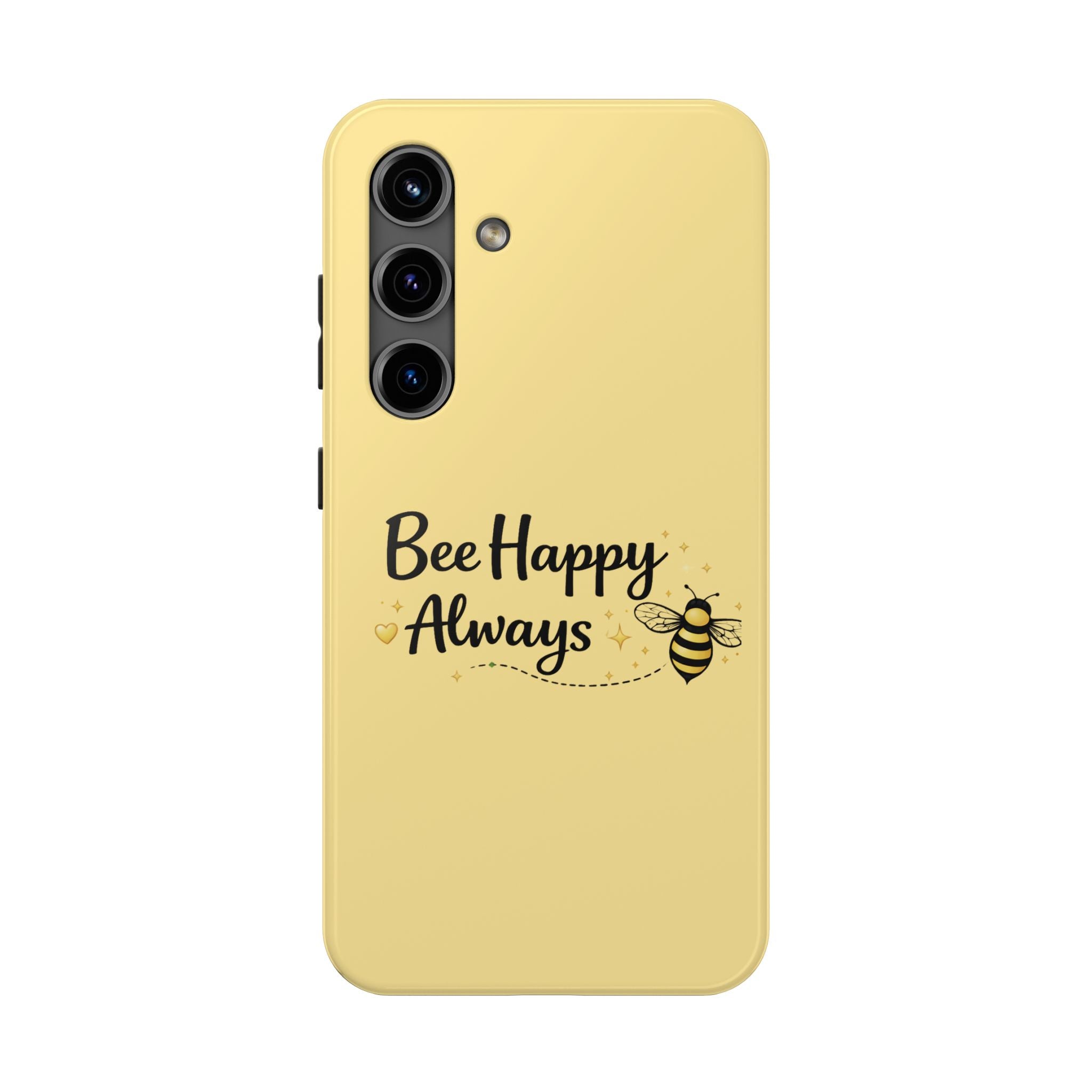 Buzz Off Bee Happy Always Phone Case - Creations by Chris and Carlos