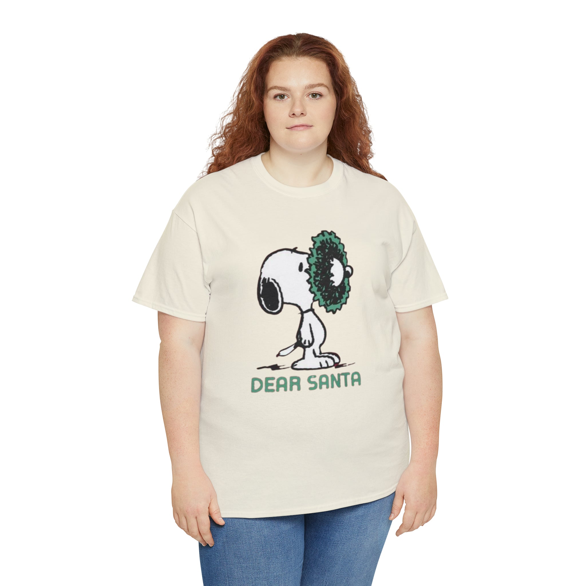 Snoopy- Unisex Heavy Cotton T-Shirt - Creations by Chris and Carlos