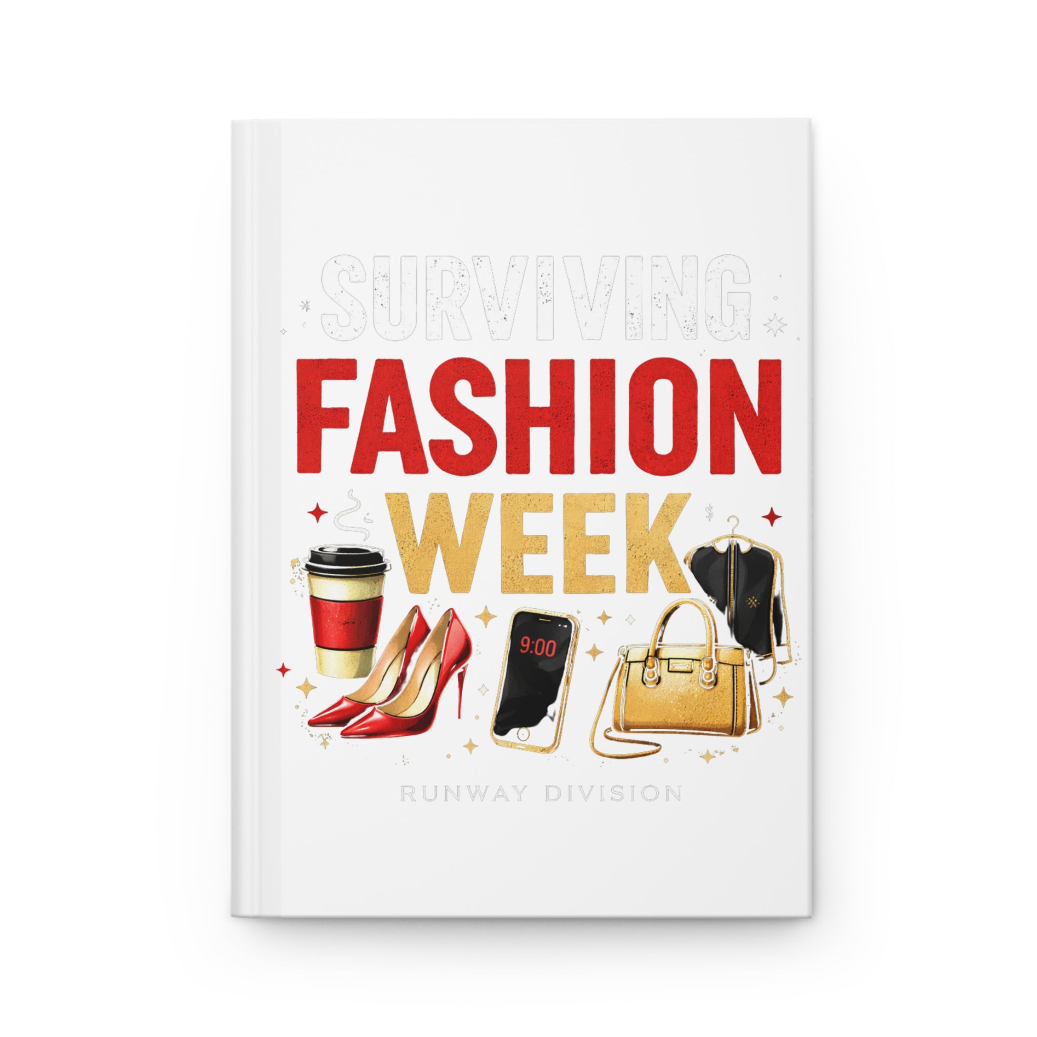 Hardcover Journal — Devil Wears Prada 2"Surviving Fashion Week" Designer Notebook - Creations by Chris and Carlos