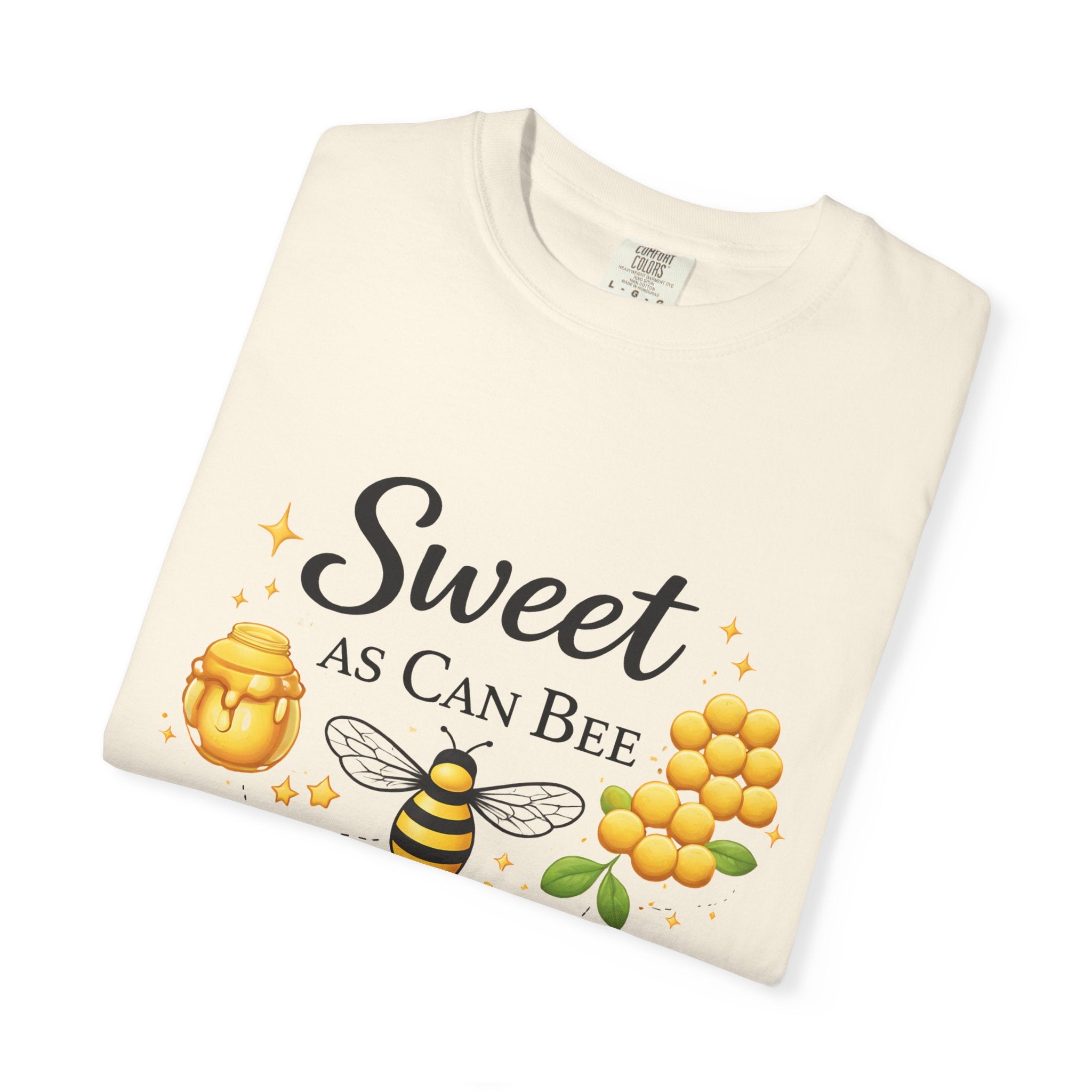 Sweet As Can Bee T-Shirt — Cute Bee & Honey Graphic Tee - Creations by Chris and Carlos