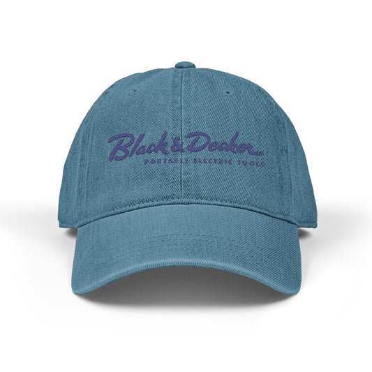 Denim Hat (Embroidery) - Creations by Chris and Carlos