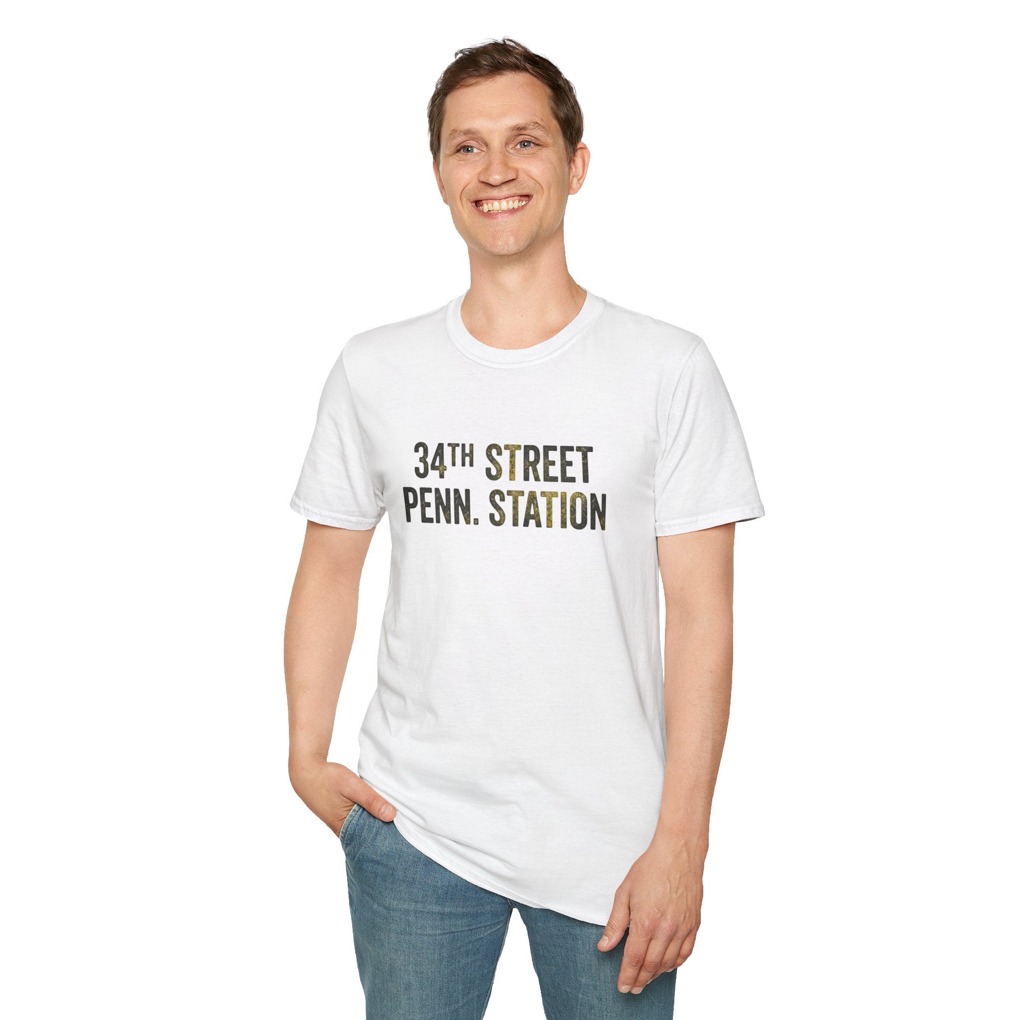 The Foundry Collective 34th Street Penn Station T-Shirt — Vintage Subway Sign Tee - Creations by Chris and Carlos