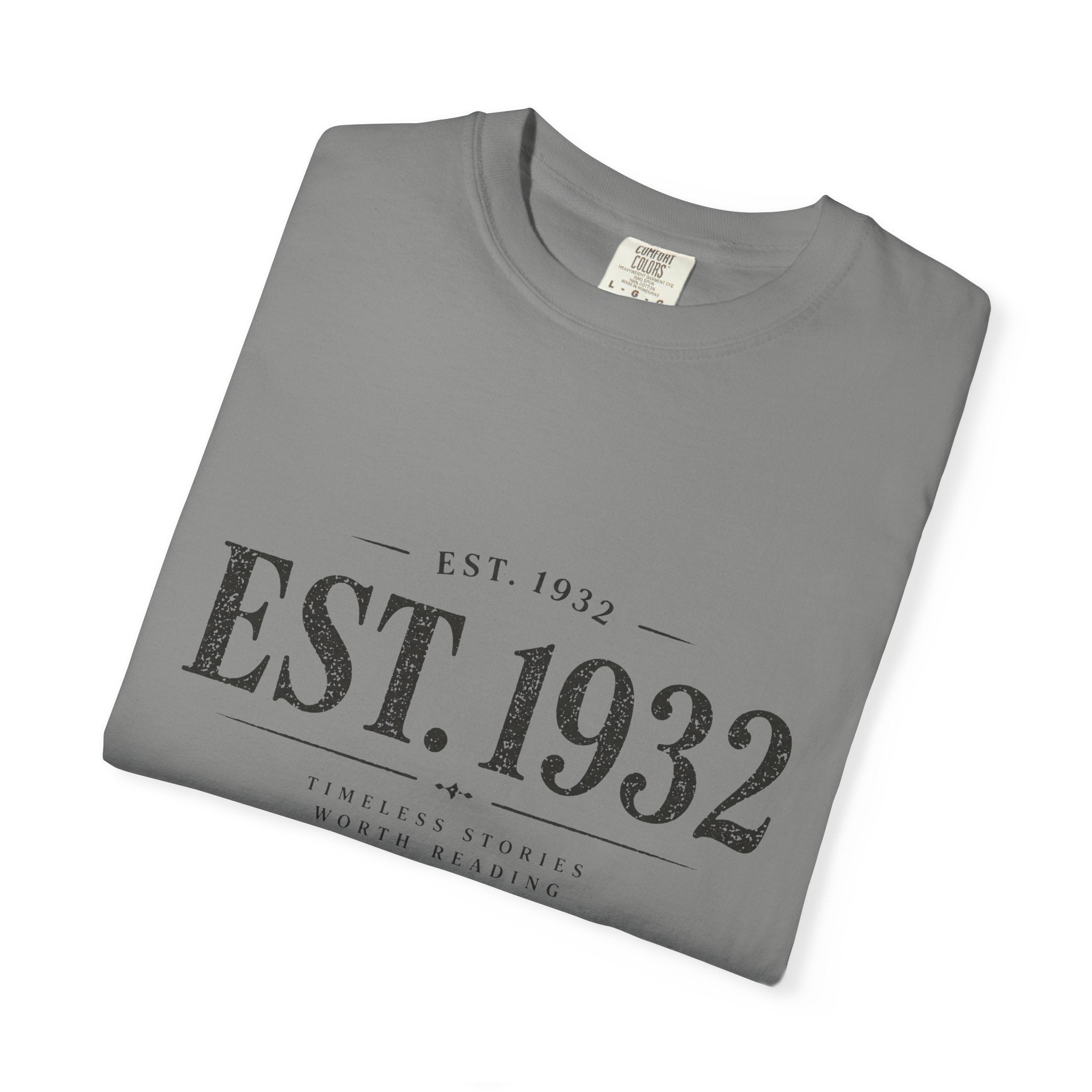 EST. 1932 Vintage Established Year T-Shirt — Retro Heritage Tee - Creations by Chris and Carlos