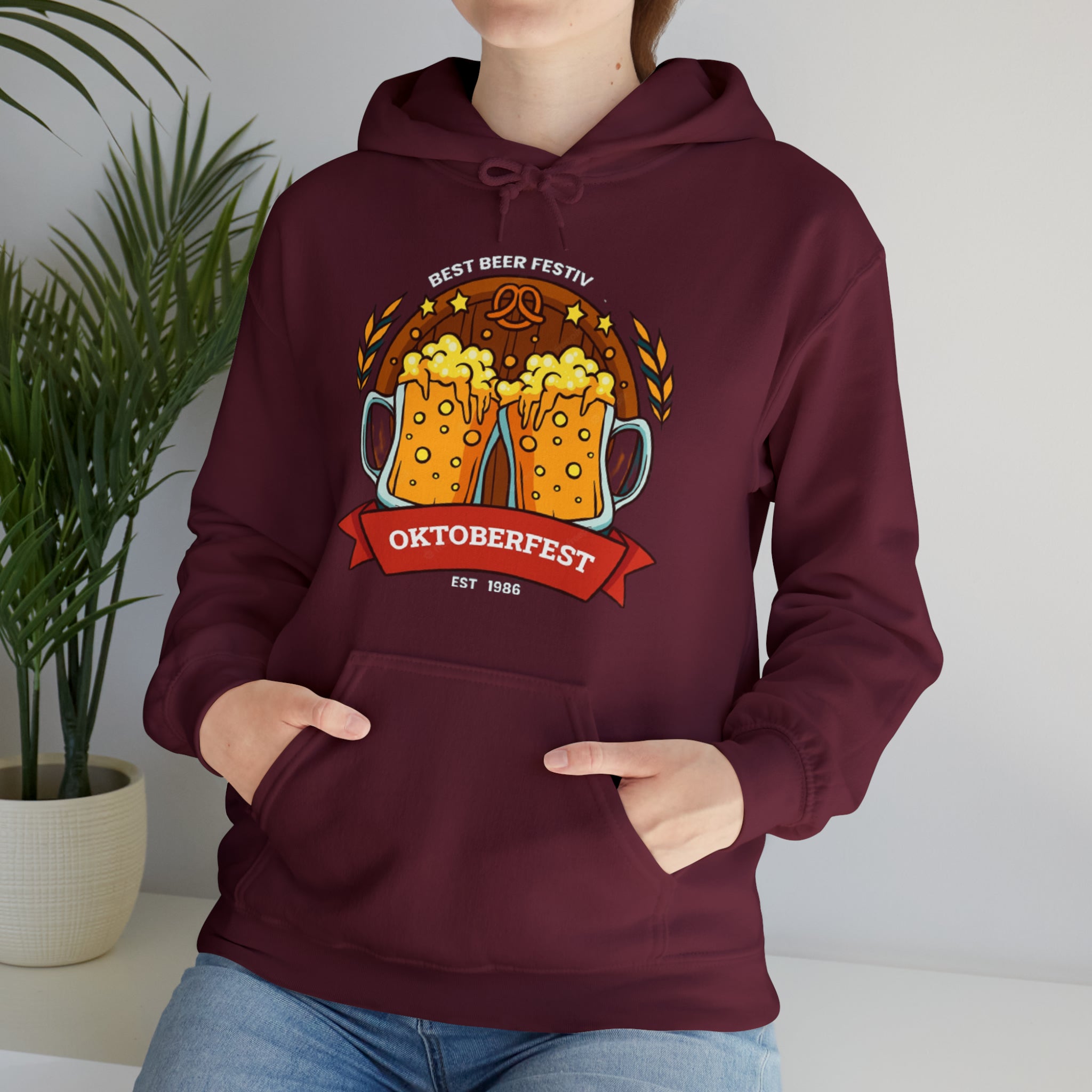 Oktoberfest- Unisex Heavy Blend™ Hooded Sweatshirt - Creations by Chris and Carlos