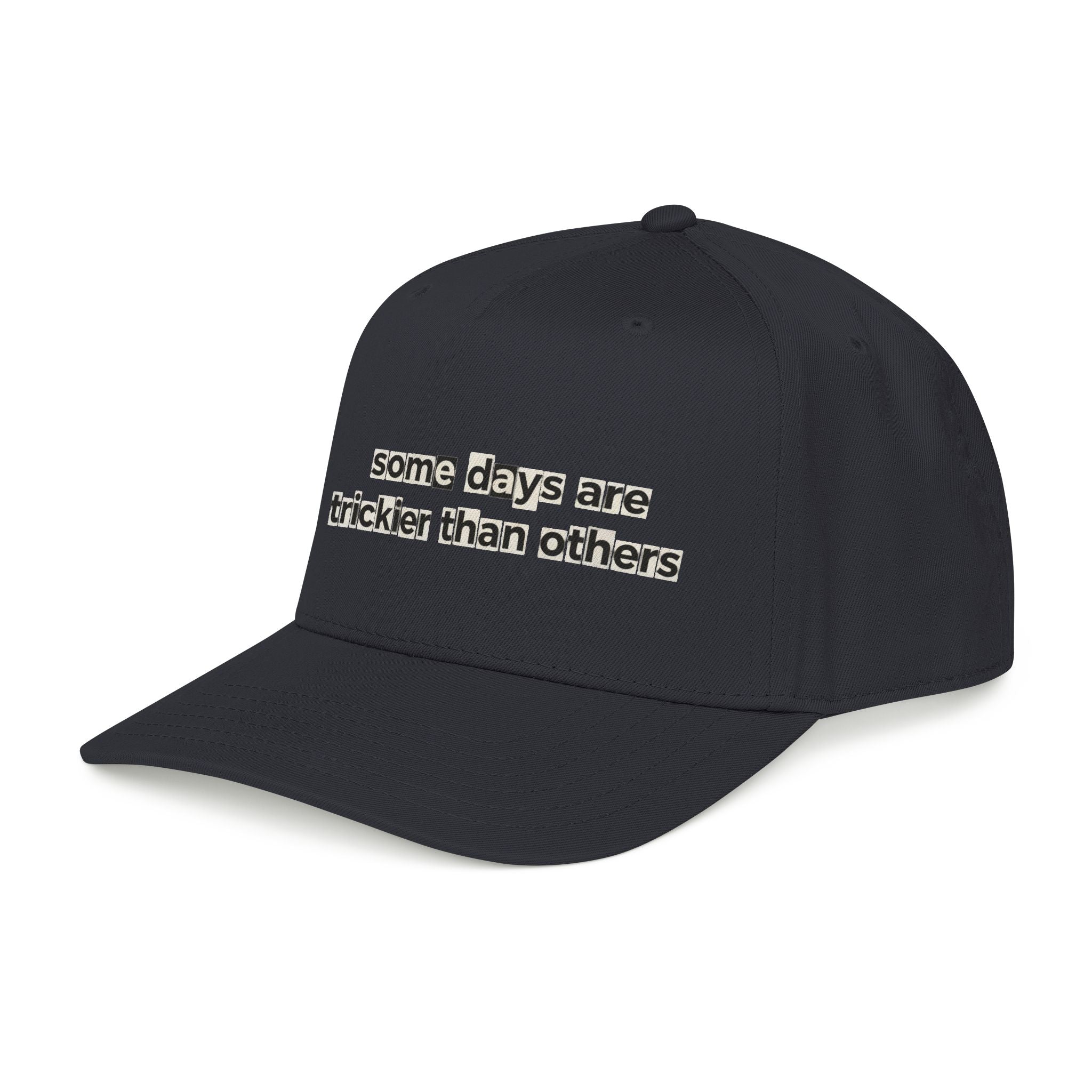 Baseball Cap — "Some Days Are Trickier Than Others" Patch - Creations by Chris and Carlos