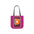 Tote Bag — Retro Pink 'Dunkin' D Logo' Canvas Tote - Creations by Chris and Carlos