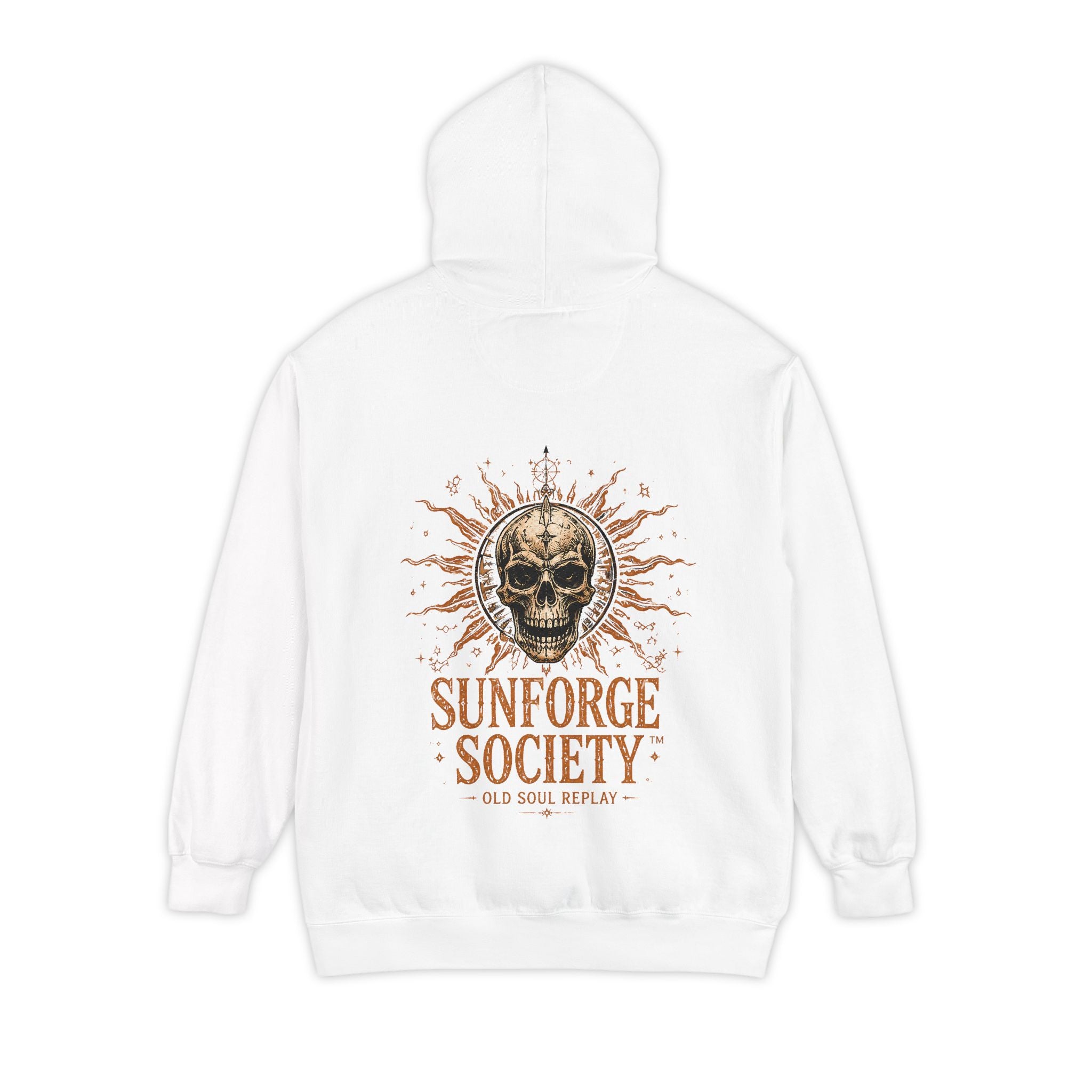 Sun Forge Steampunk Garment-Dyed Hoodie - Creations by Chris and Carlos