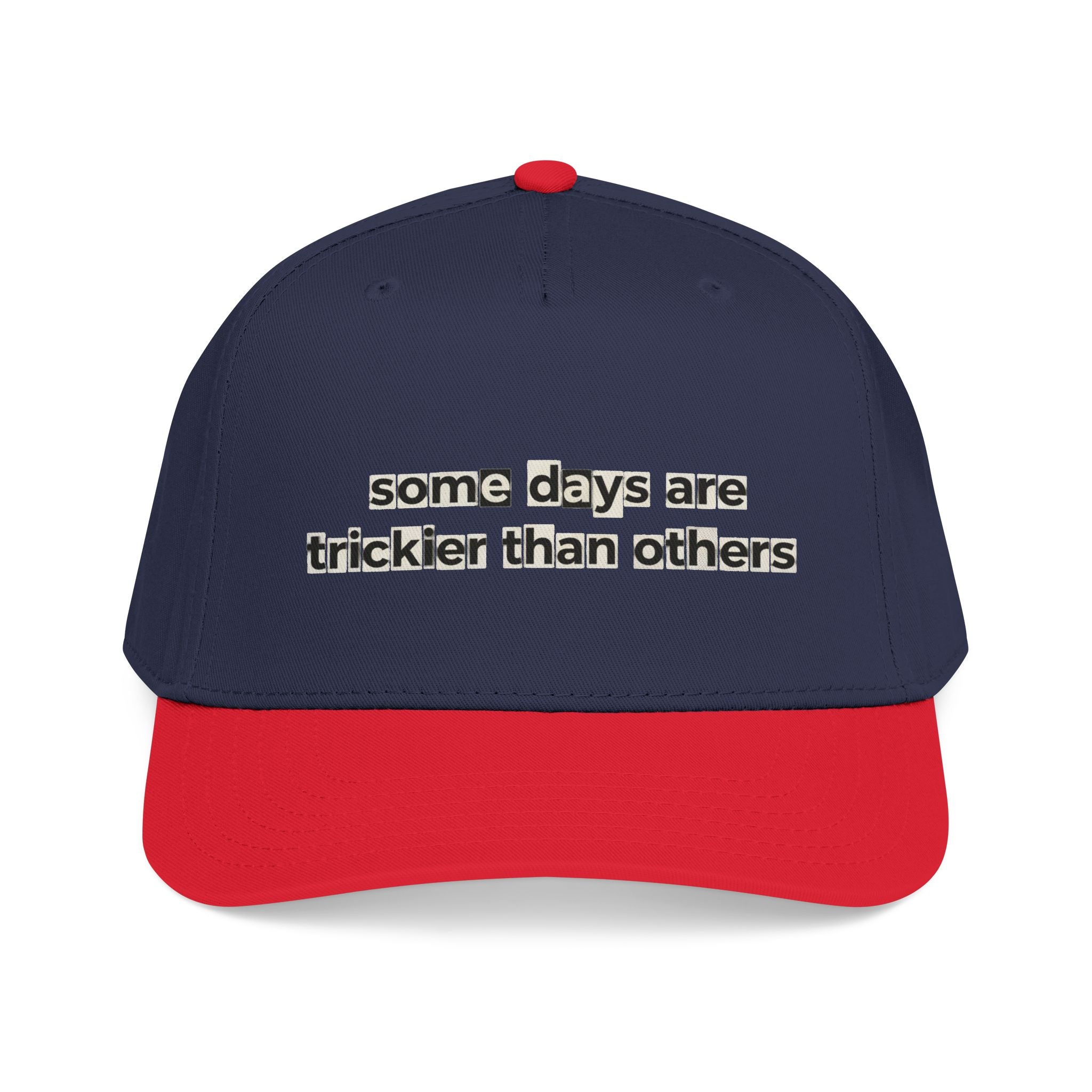 Baseball Cap — "Some Days Are Trickier Than Others" Patch - Creations by Chris and Carlos