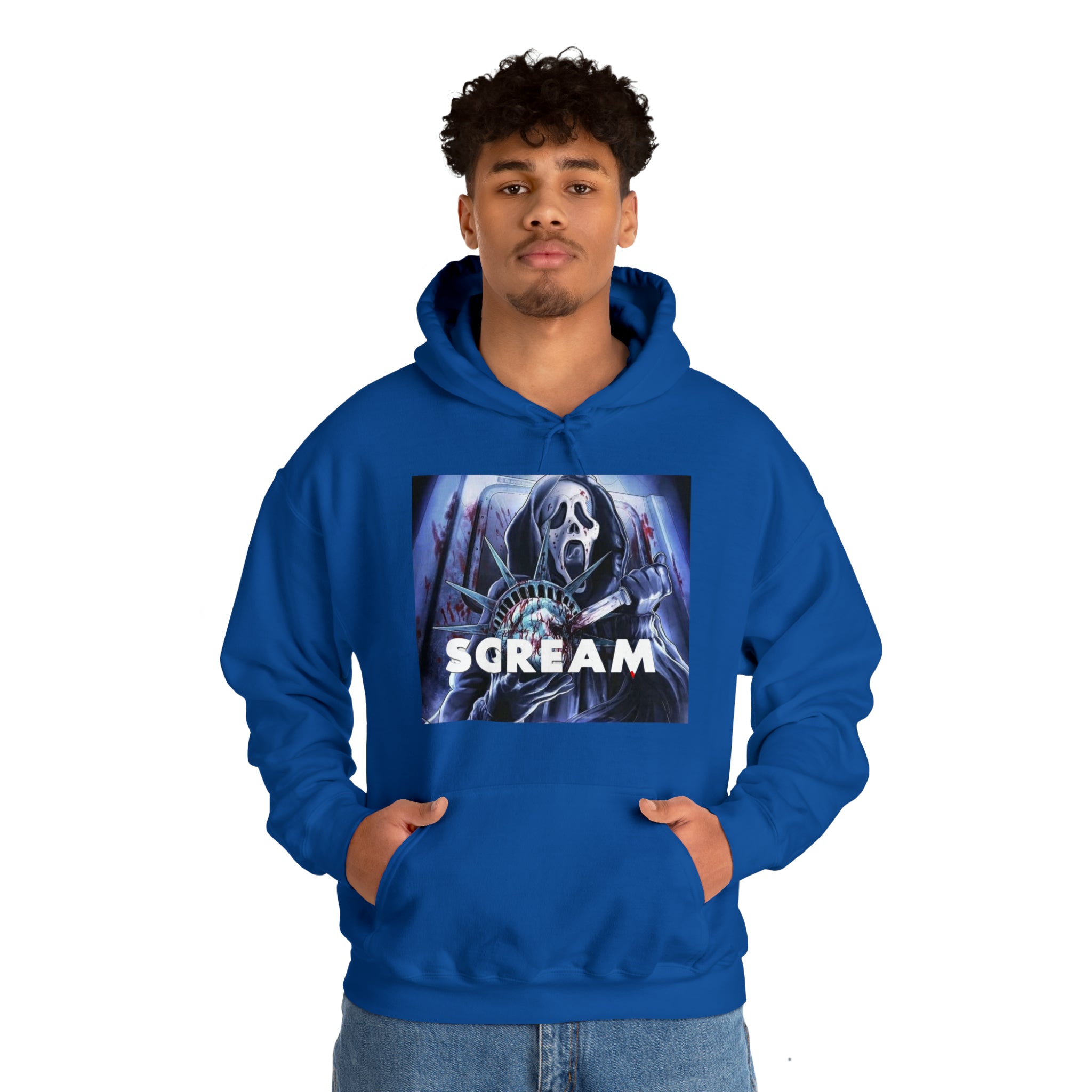 Scream- Unisex Heavy Blend™ Hooded Sweatshirt - Creations by Chris and Carlos