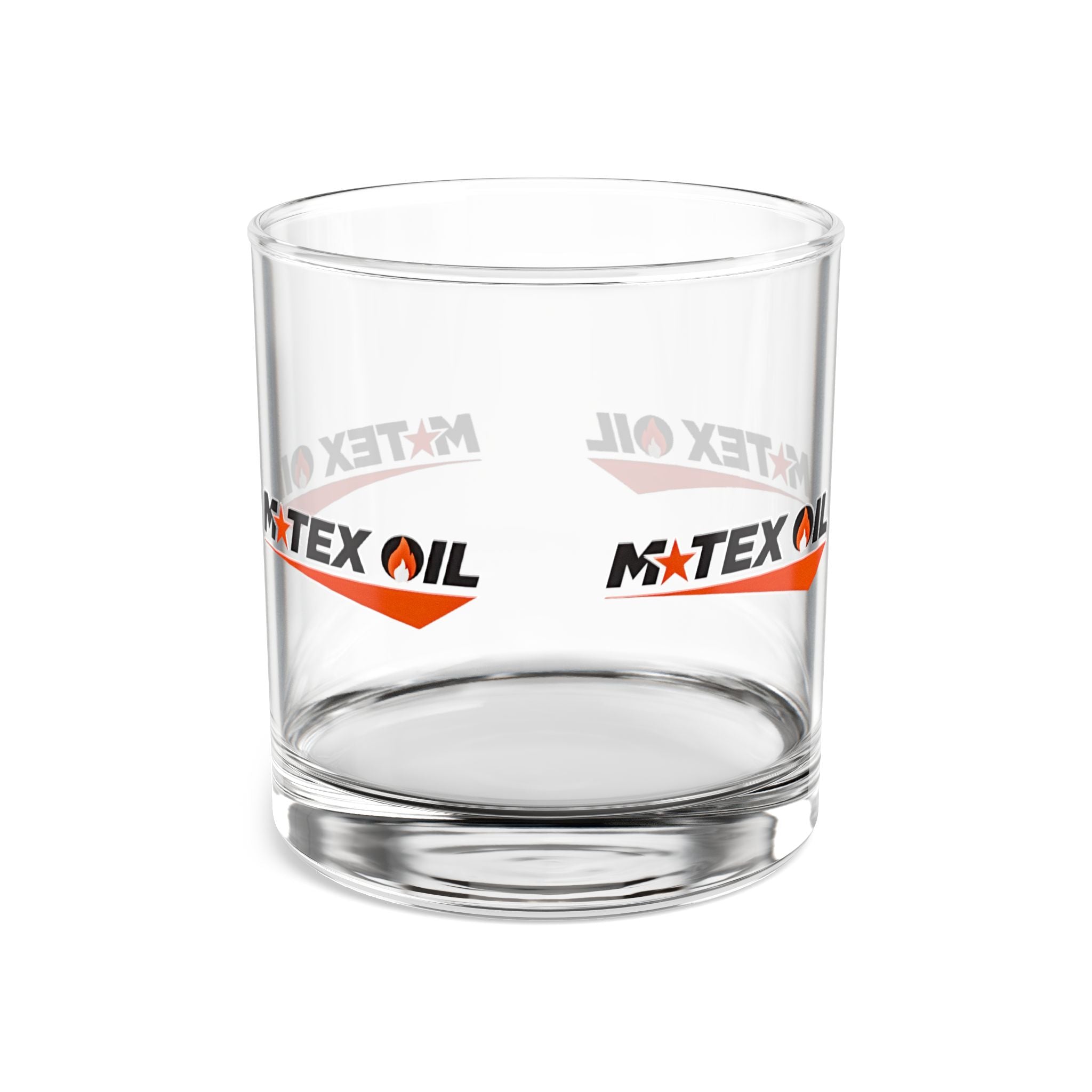 Landman- TV Show 10oz Branded Rocks Glass — Matex Oil Logo Whiskey Tumbler - Creations by Chris and Carlos