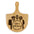 Engraved Bamboo Pizza Peel – Personalized "___'s Kitchen" Cutting & Serving Board