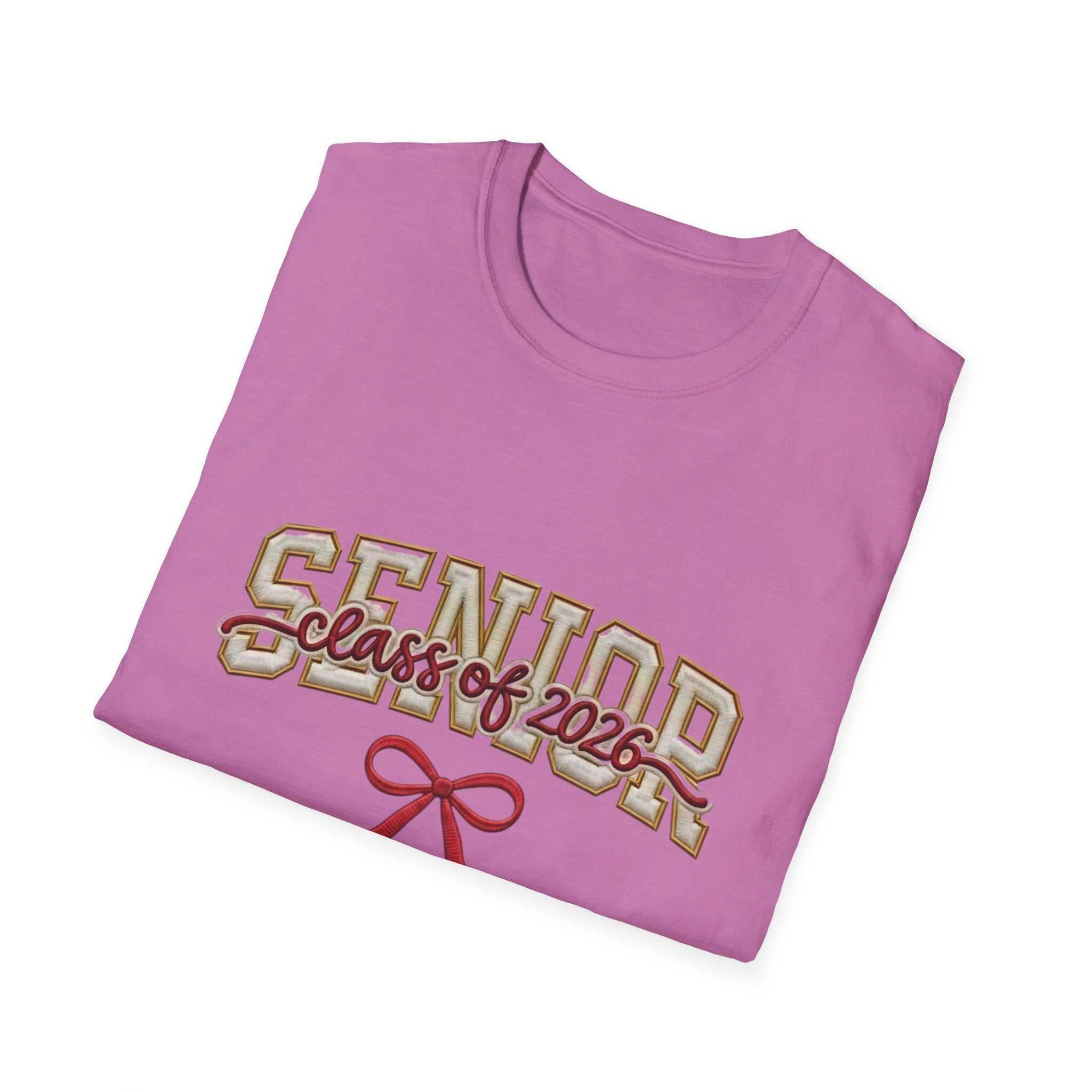 Senior Class of 2026 T-Shirt — Graduation Senior Tee with Ribbon - Creations by Chris and Carlos