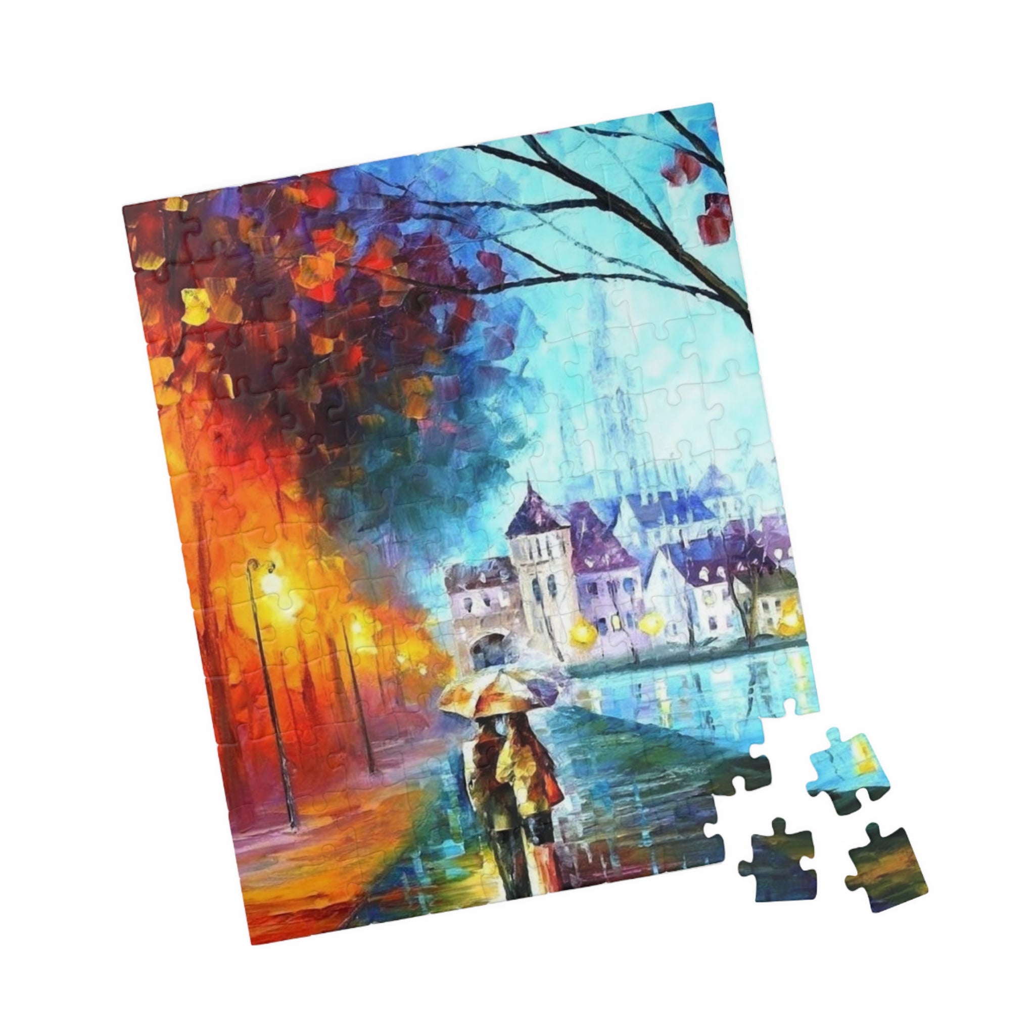 Watercolor- Puzzle - Creations by Chris and Carlos
