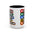 New York Subway Boroughs Accent Coffee Mug — Manhattan Bronx Brooklyn Queens Staten Island