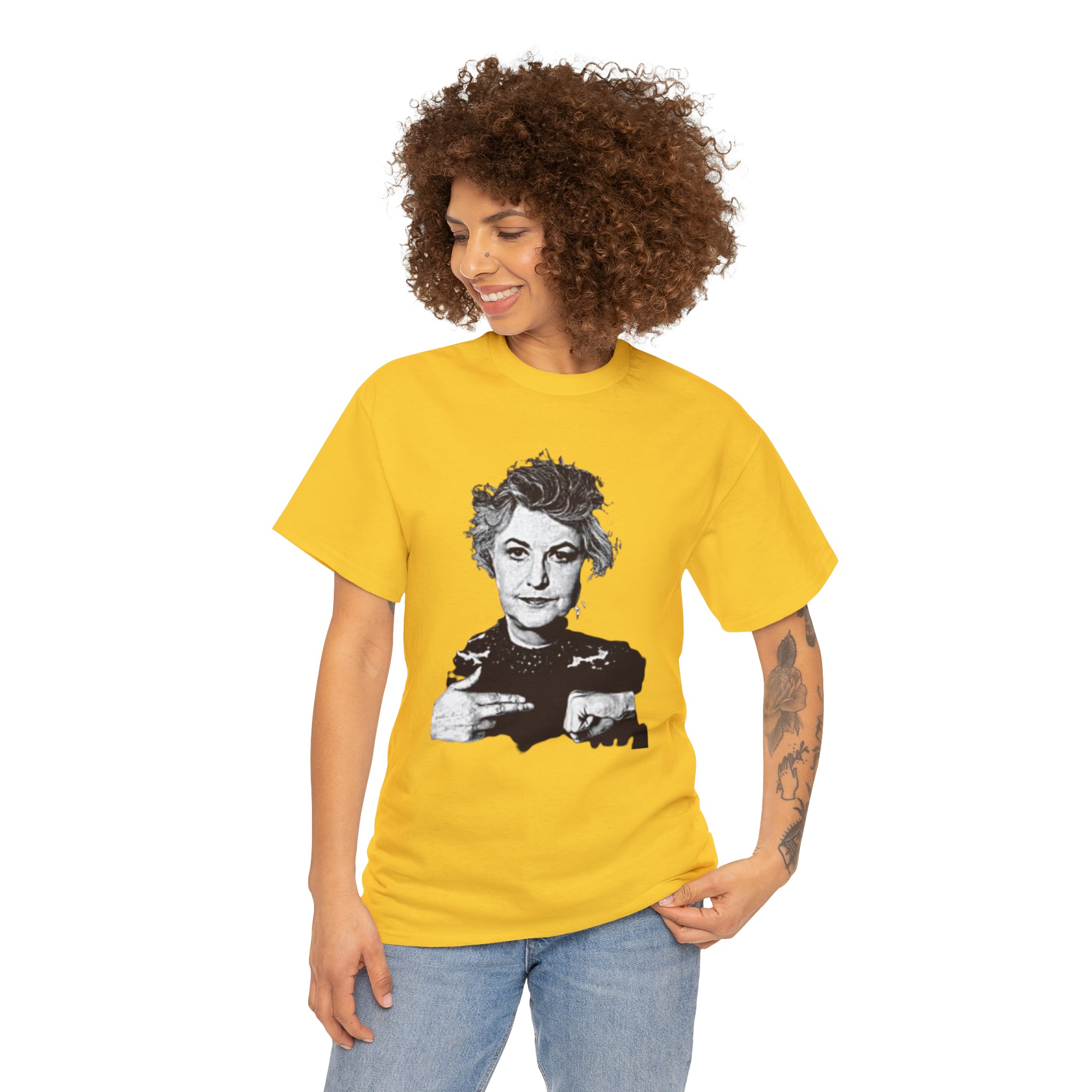 The Golden Girls 80's TV Show- Dorothy Unisex Heavy Cotton T-Shirt - Creations by Chris and Carlos