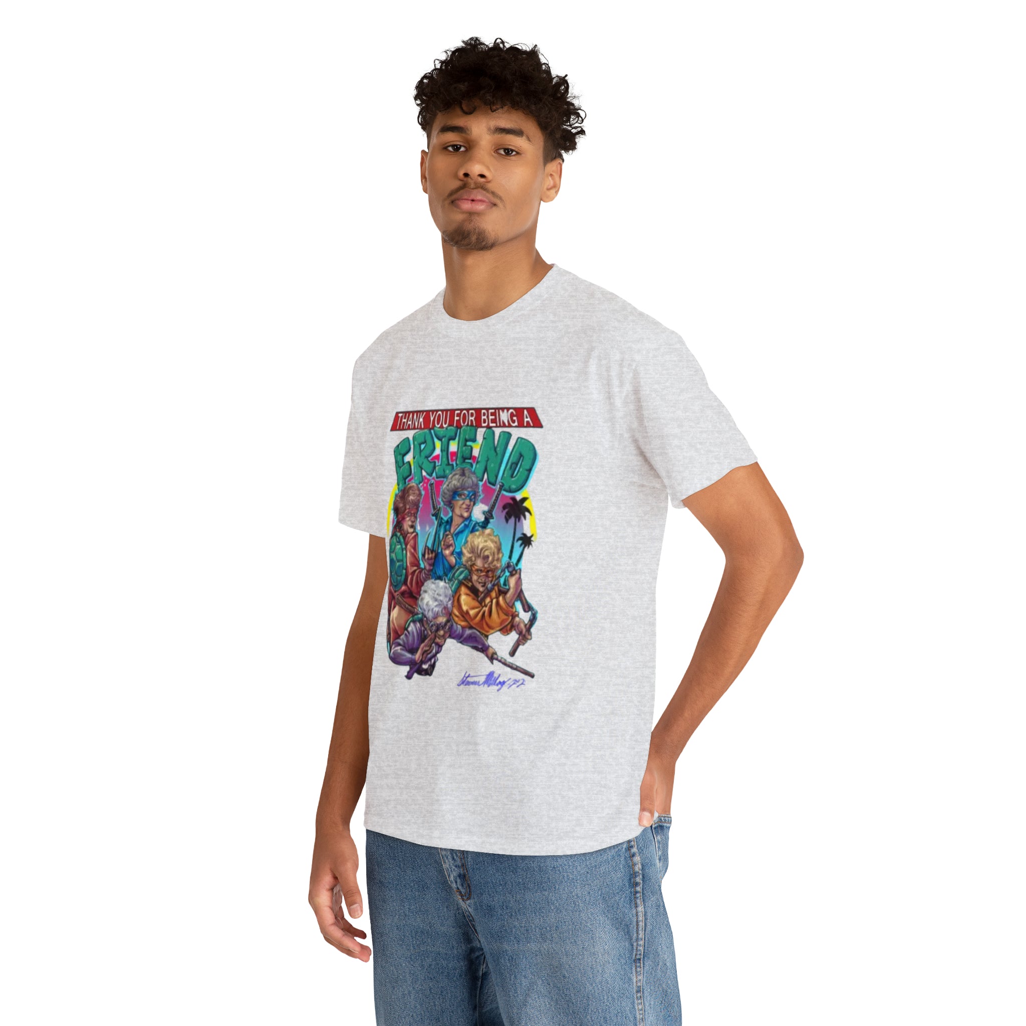 The T-Shirtnage Mutant Ninja Turtles- Unisex Heavy Cotton T-Shirt - Creations by Chris and Carlos